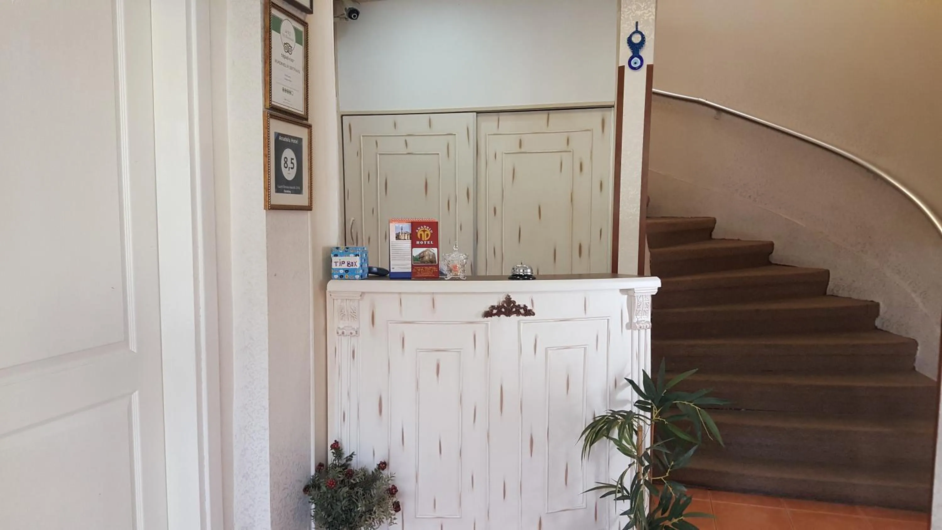 Lobby or reception in Anadolu Hotel