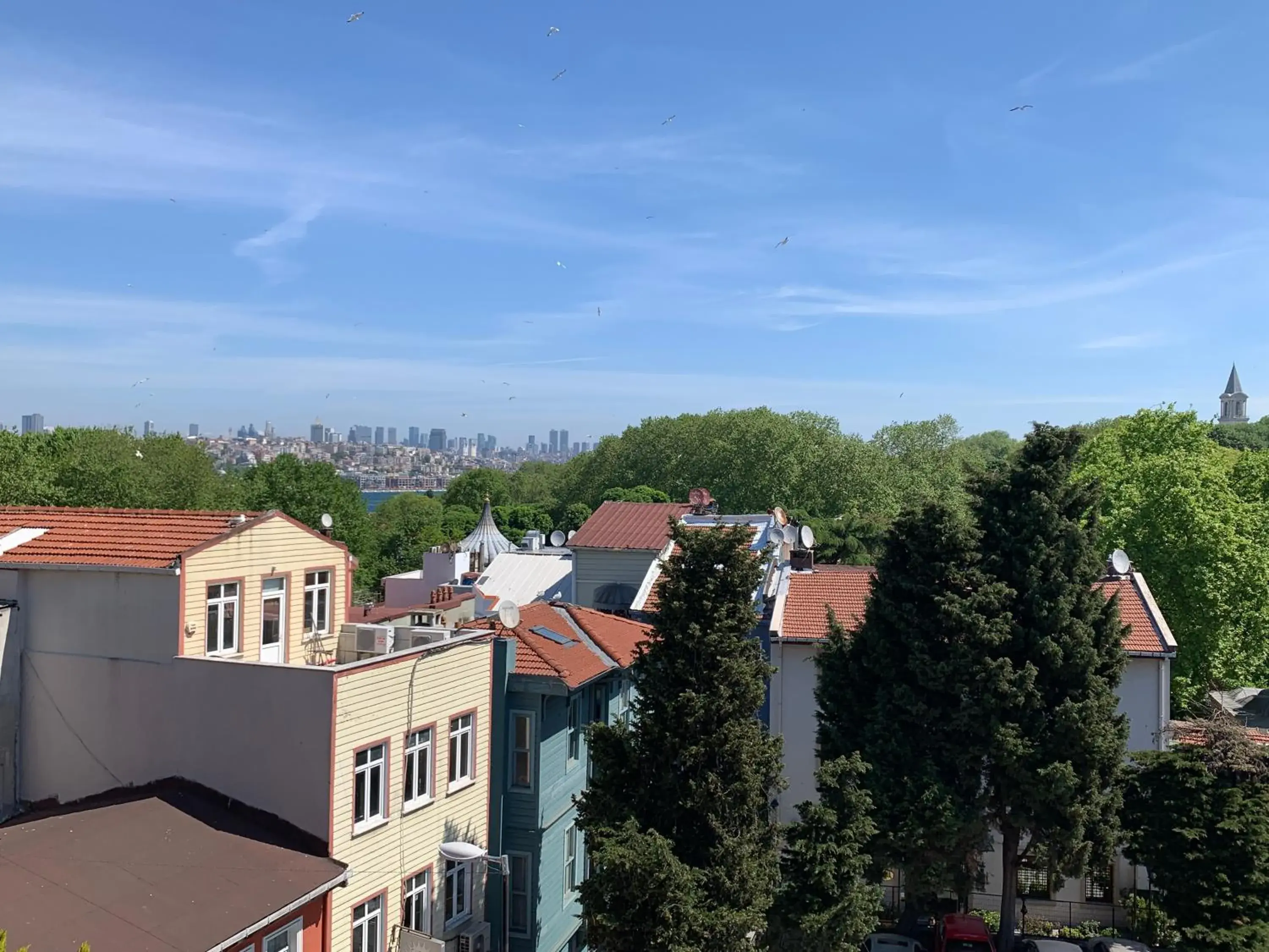 City view in Anadolu Hotel City view in Anadolu Hotel