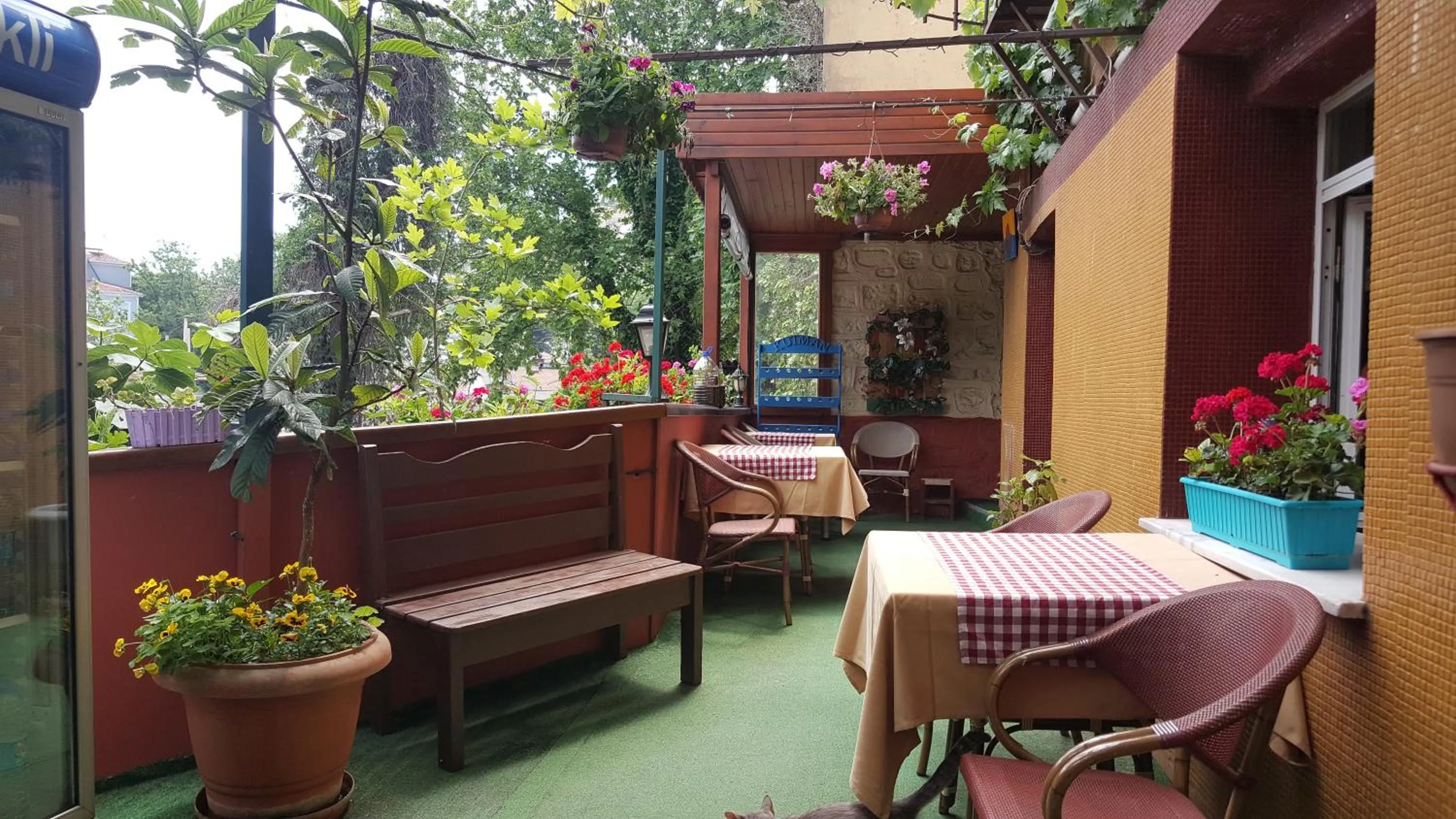 Patio in Anadolu Hotel