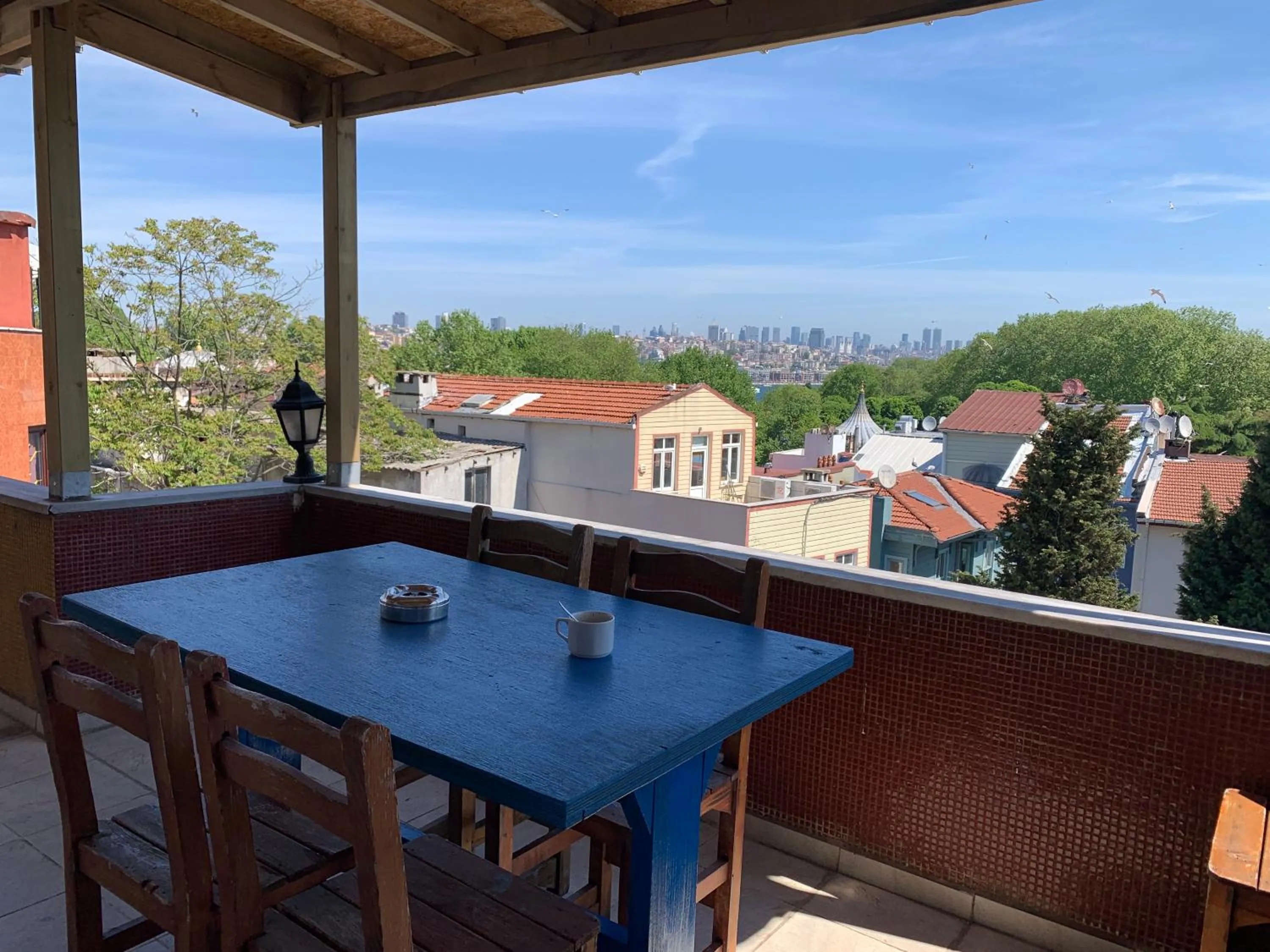 Patio in Anadolu Hotel