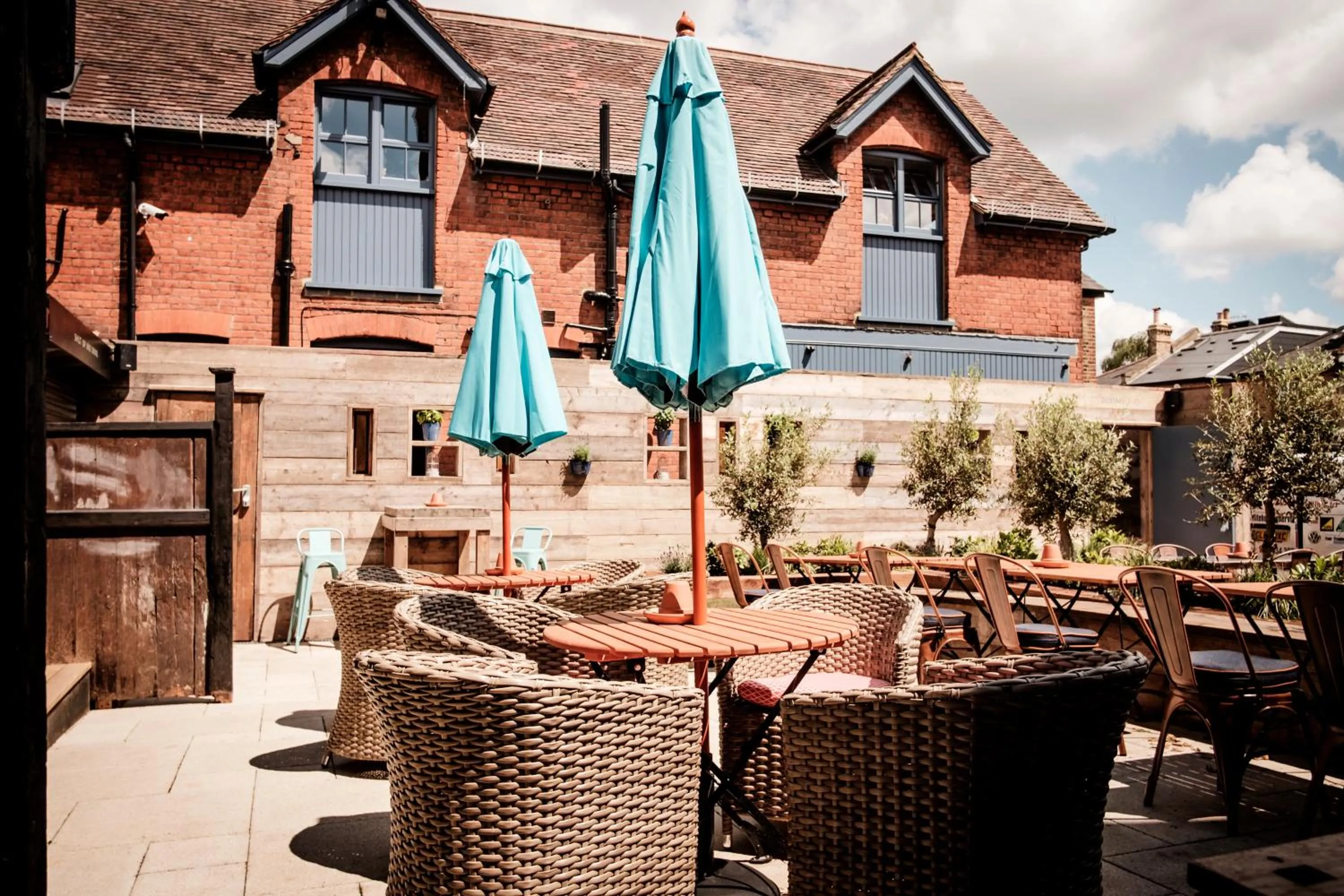 Garden in The Queen's Head