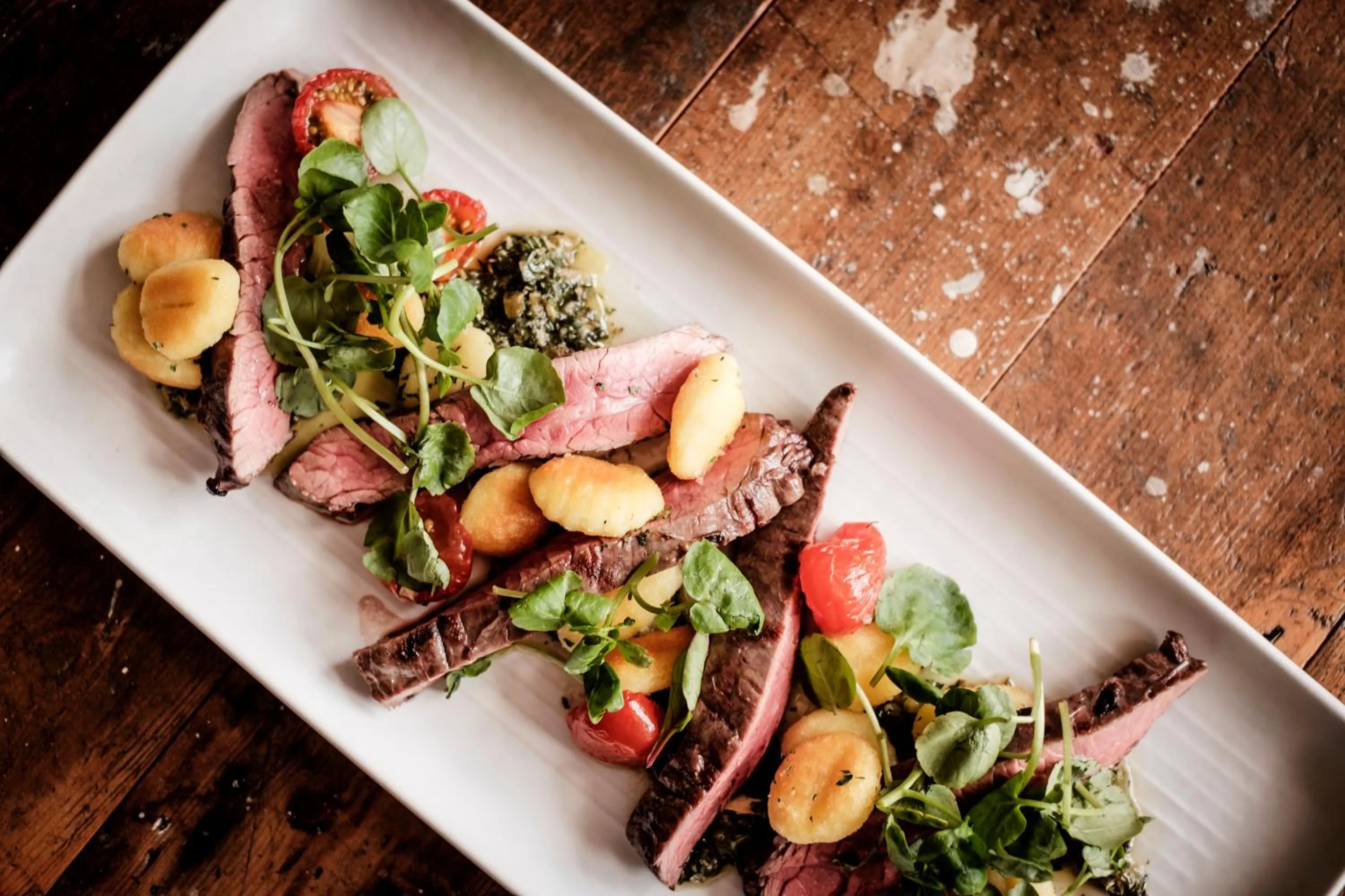 Food close-up in The Queen's Head