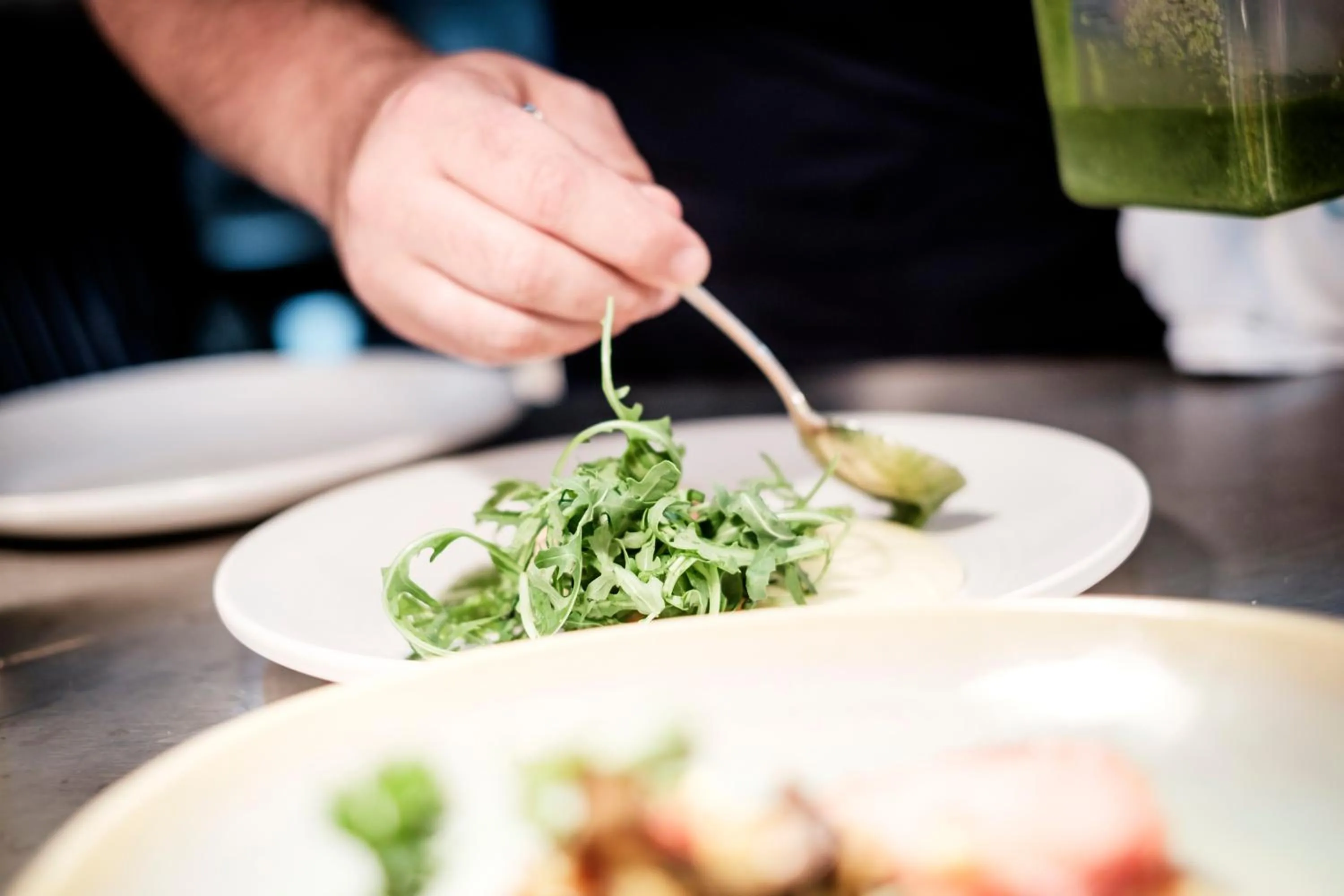 Food close-up in The Queen's Head
