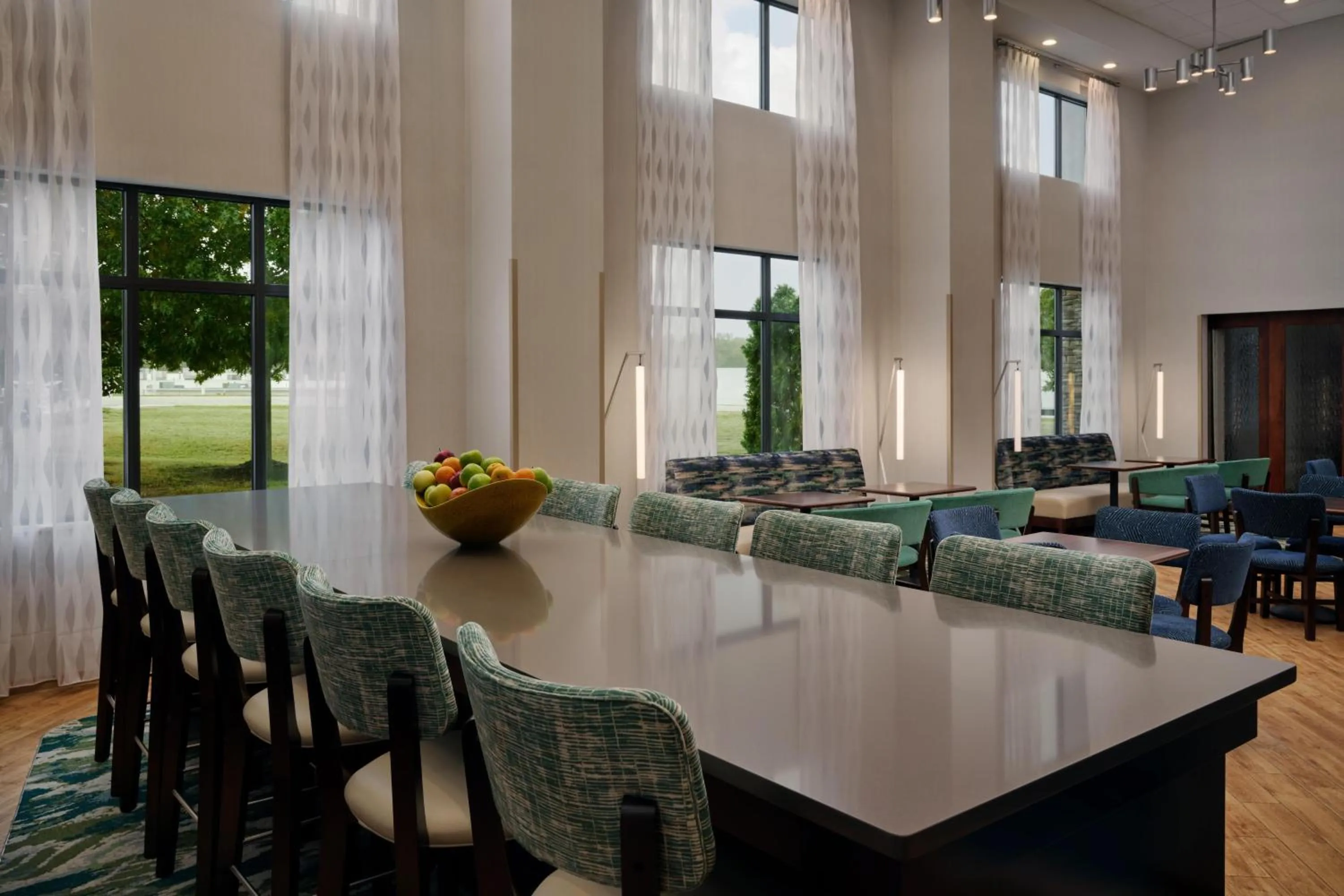 Lobby or reception in Hampton Inn Waynesboro