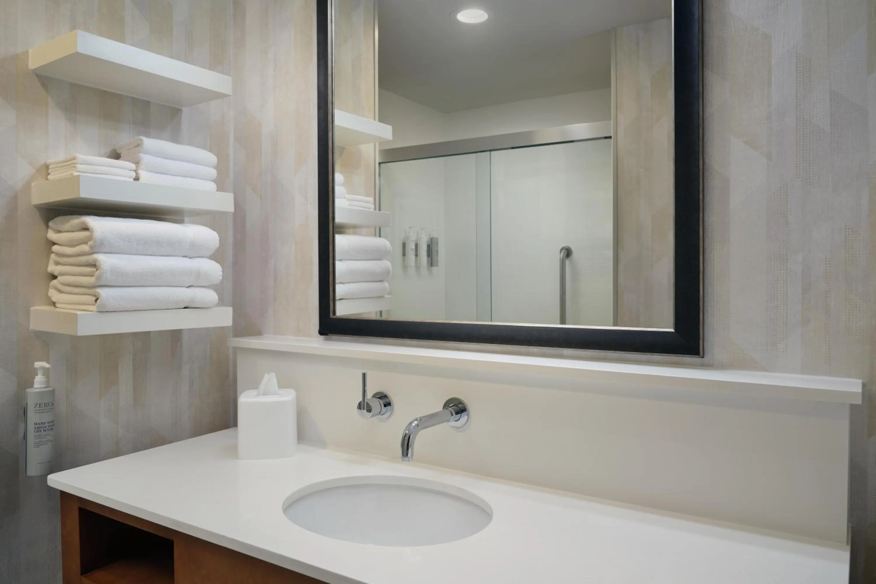 Bathroom in Hampton Inn Waynesboro