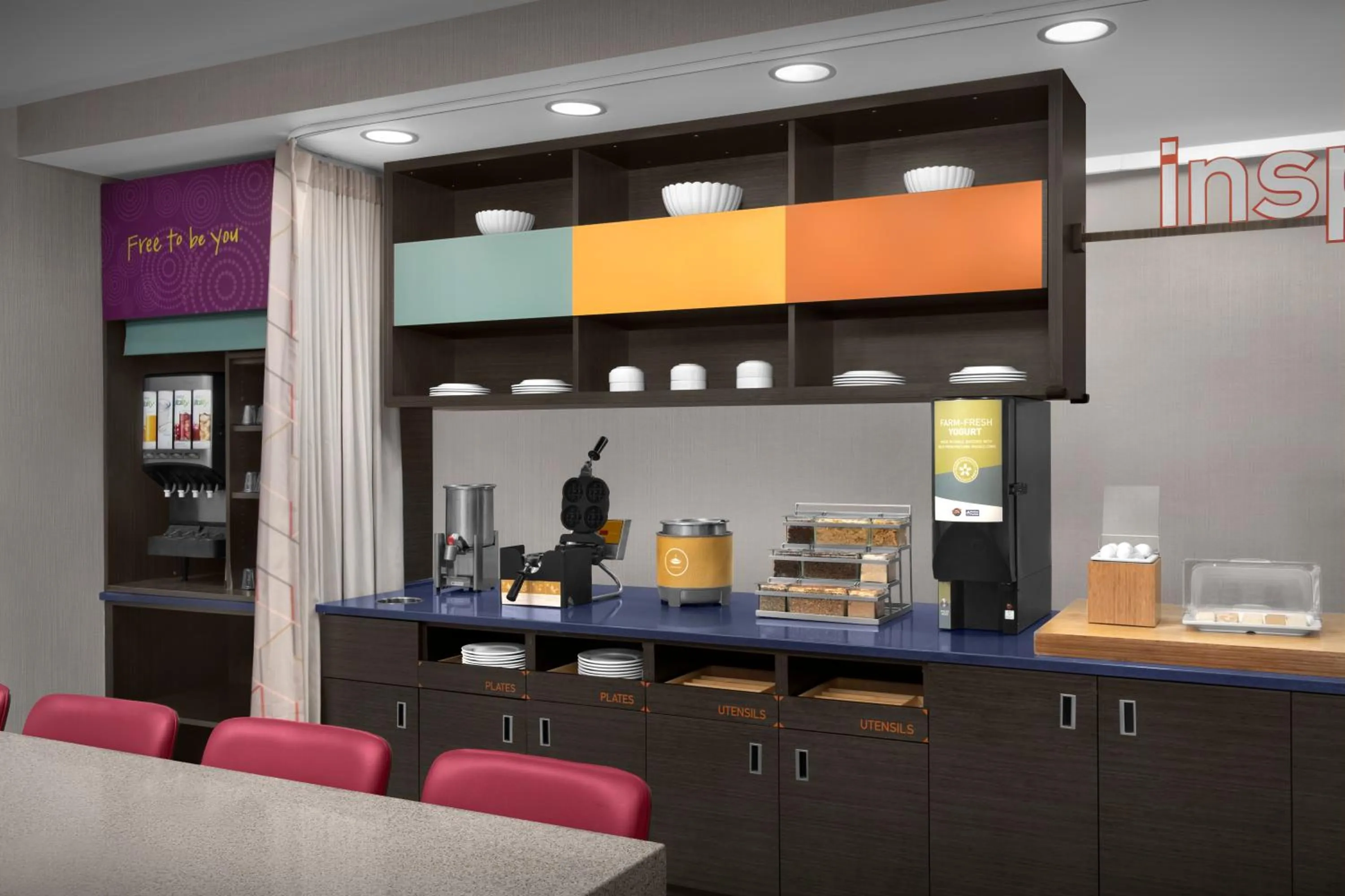 Breakfast in Home2 Suites by Hilton Arundel Mills BWI Airport
