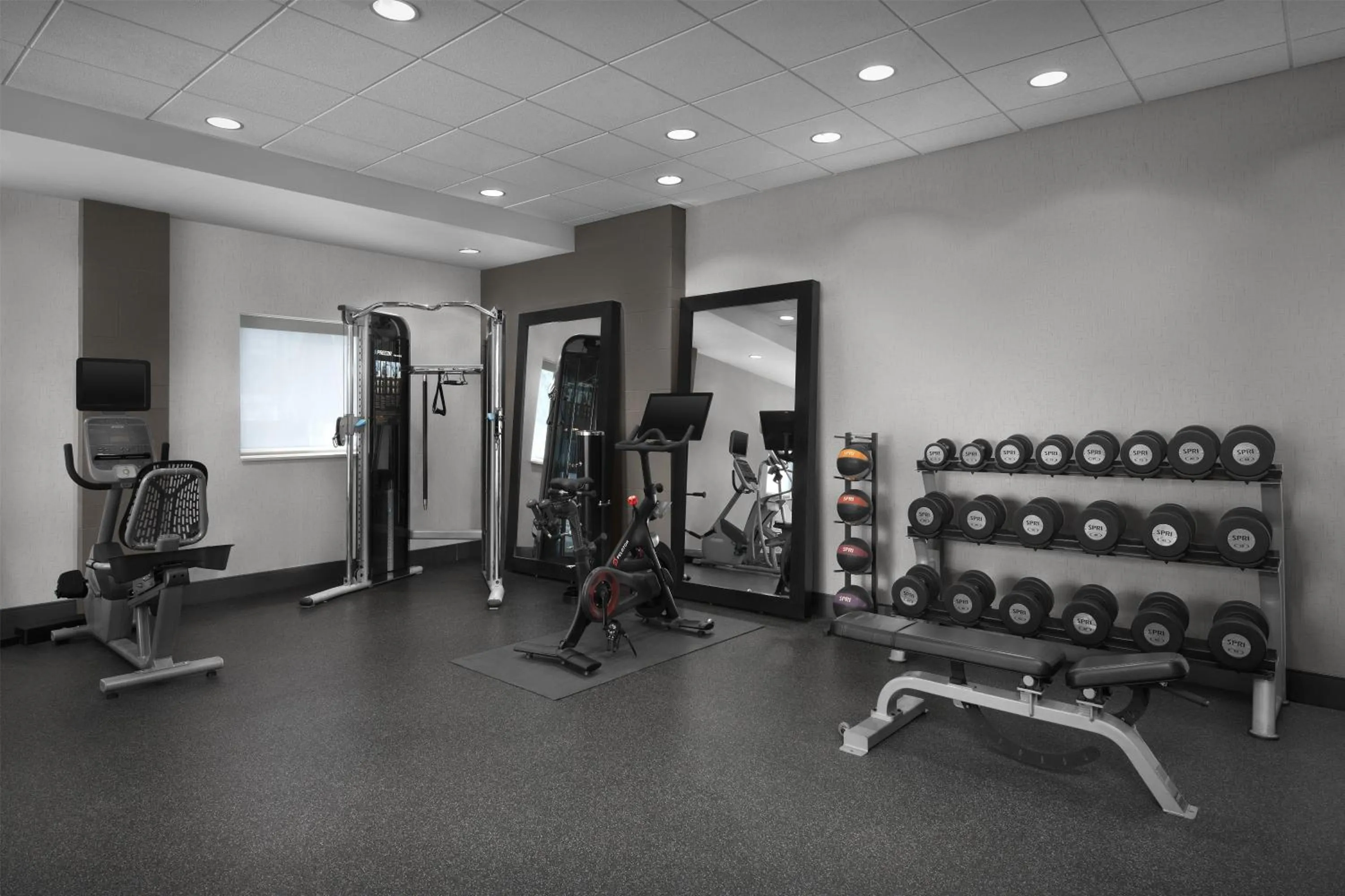 Fitness centre/facilities in Home2 Suites by Hilton Arundel Mills BWI Airport