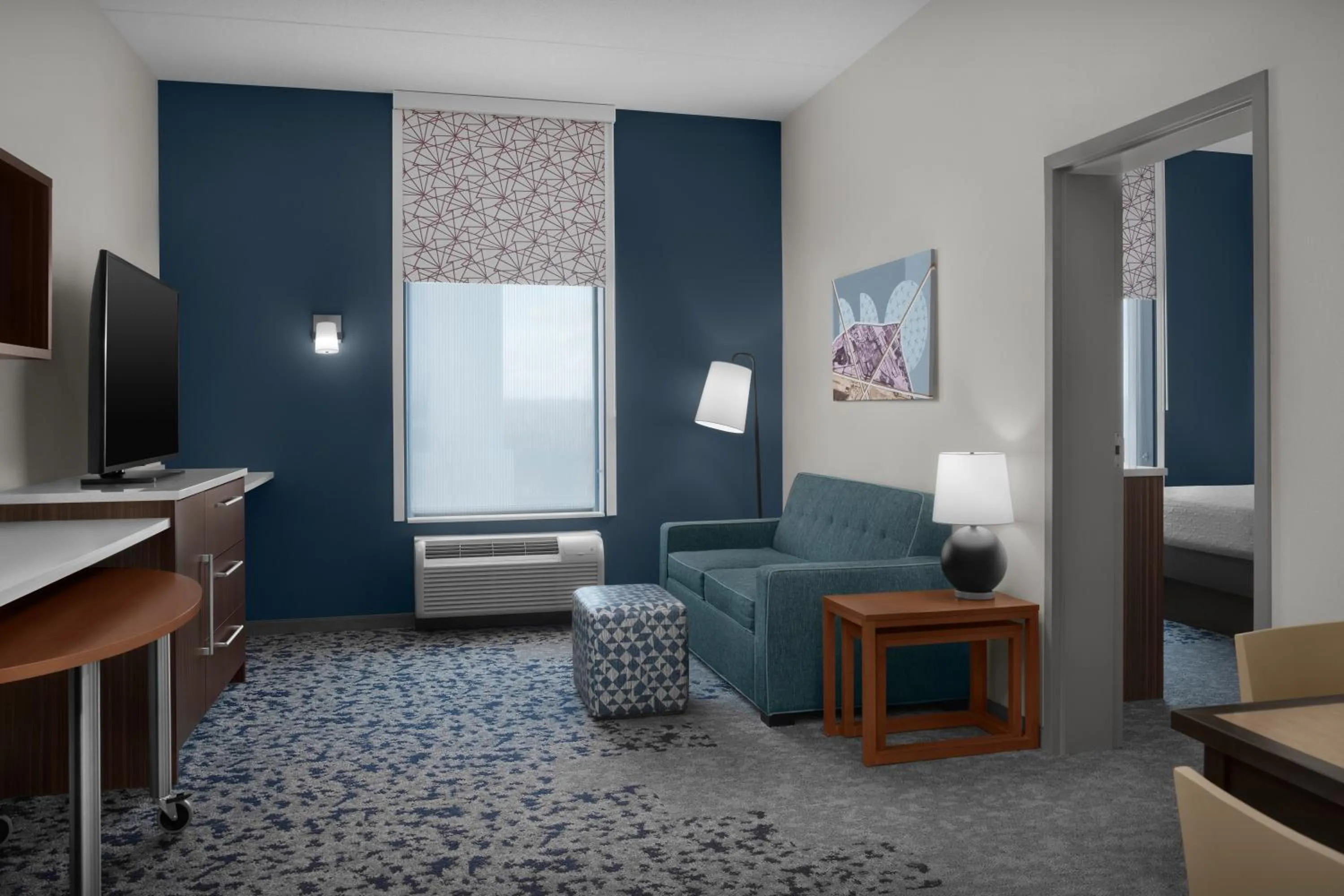 Photo of the whole room in Home2 Suites by Hilton Arundel Mills BWI Airport