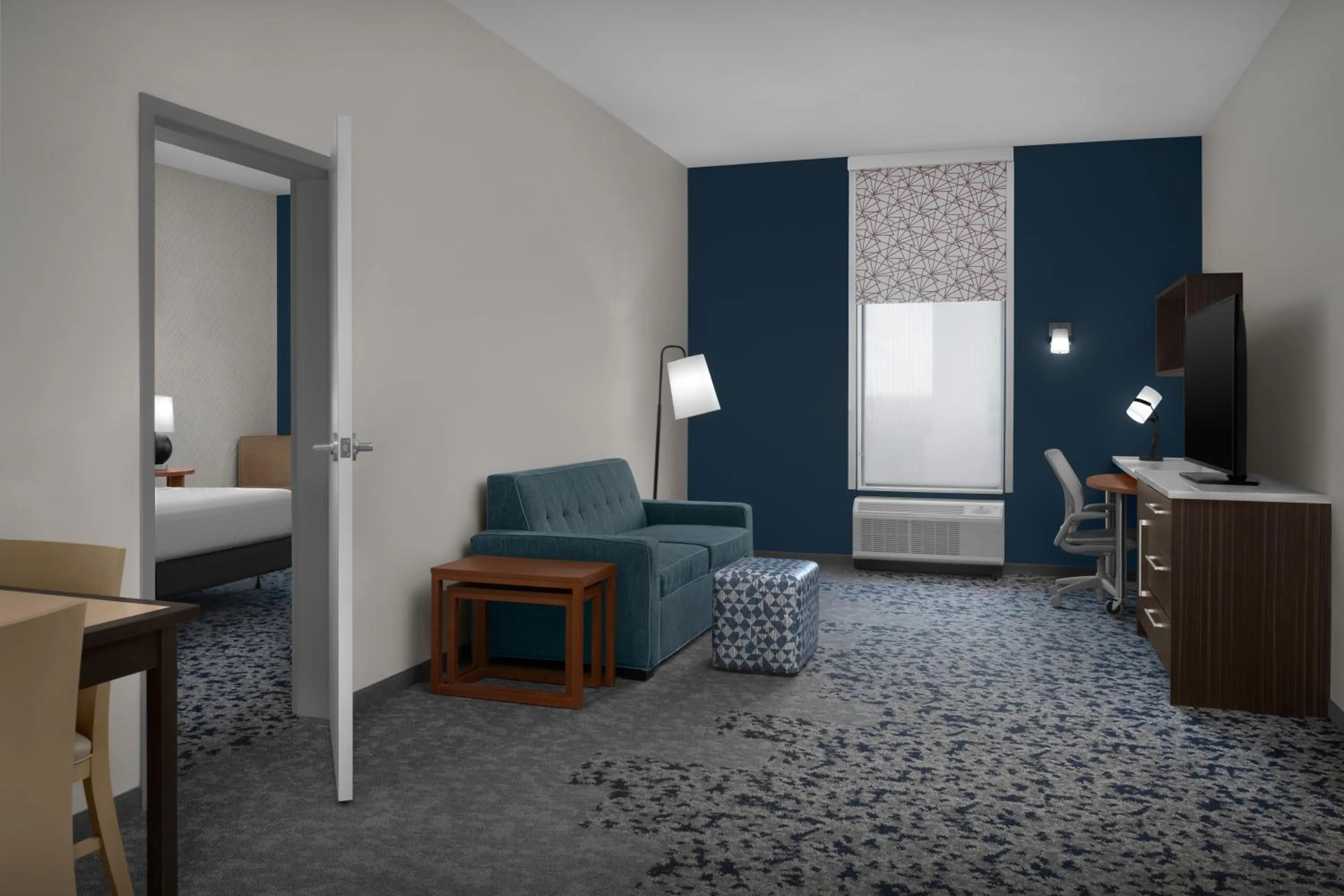 Photo of the whole room in Home2 Suites by Hilton Arundel Mills BWI Airport