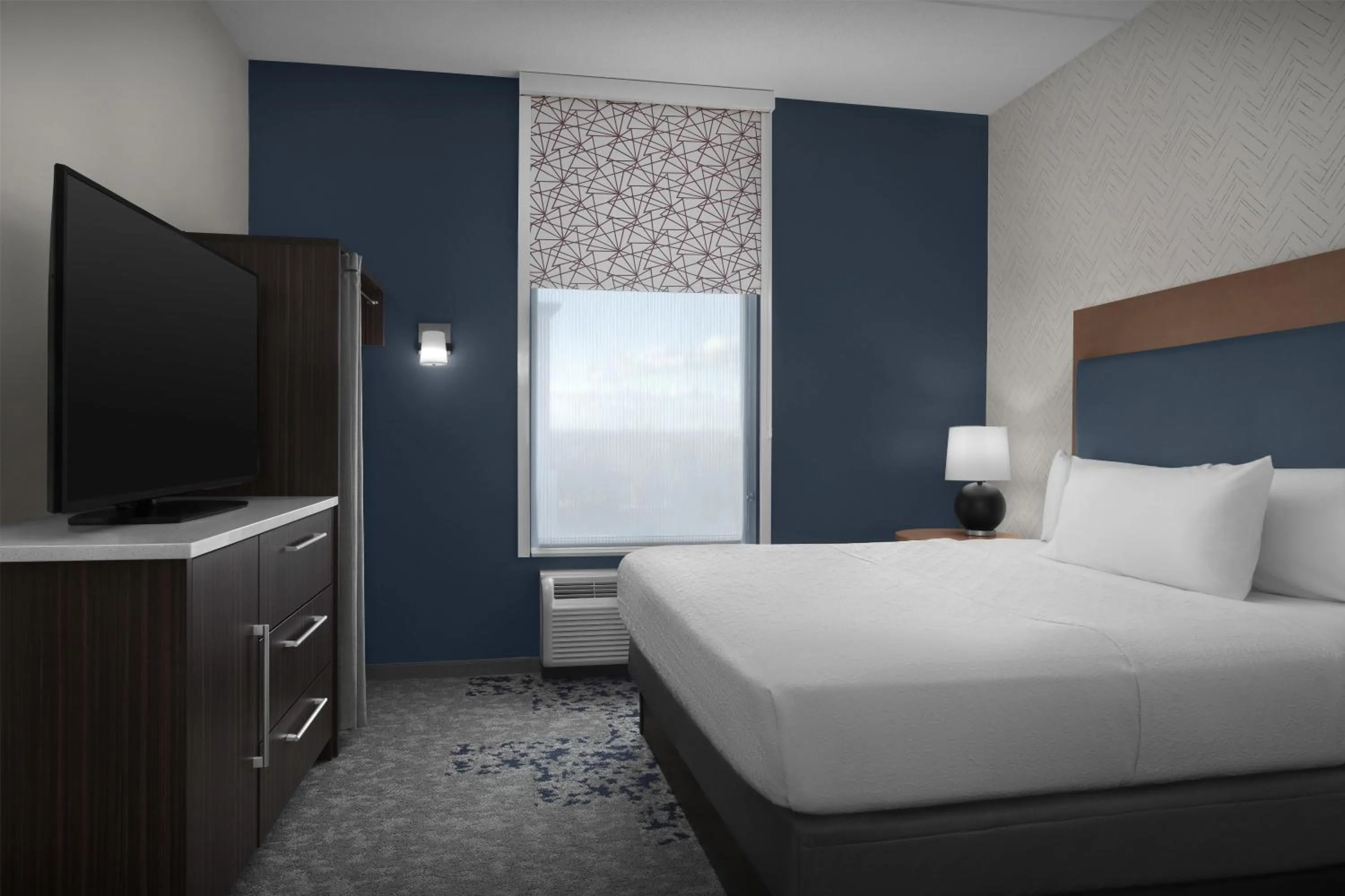 Bed in Home2 Suites by Hilton Arundel Mills BWI Airport