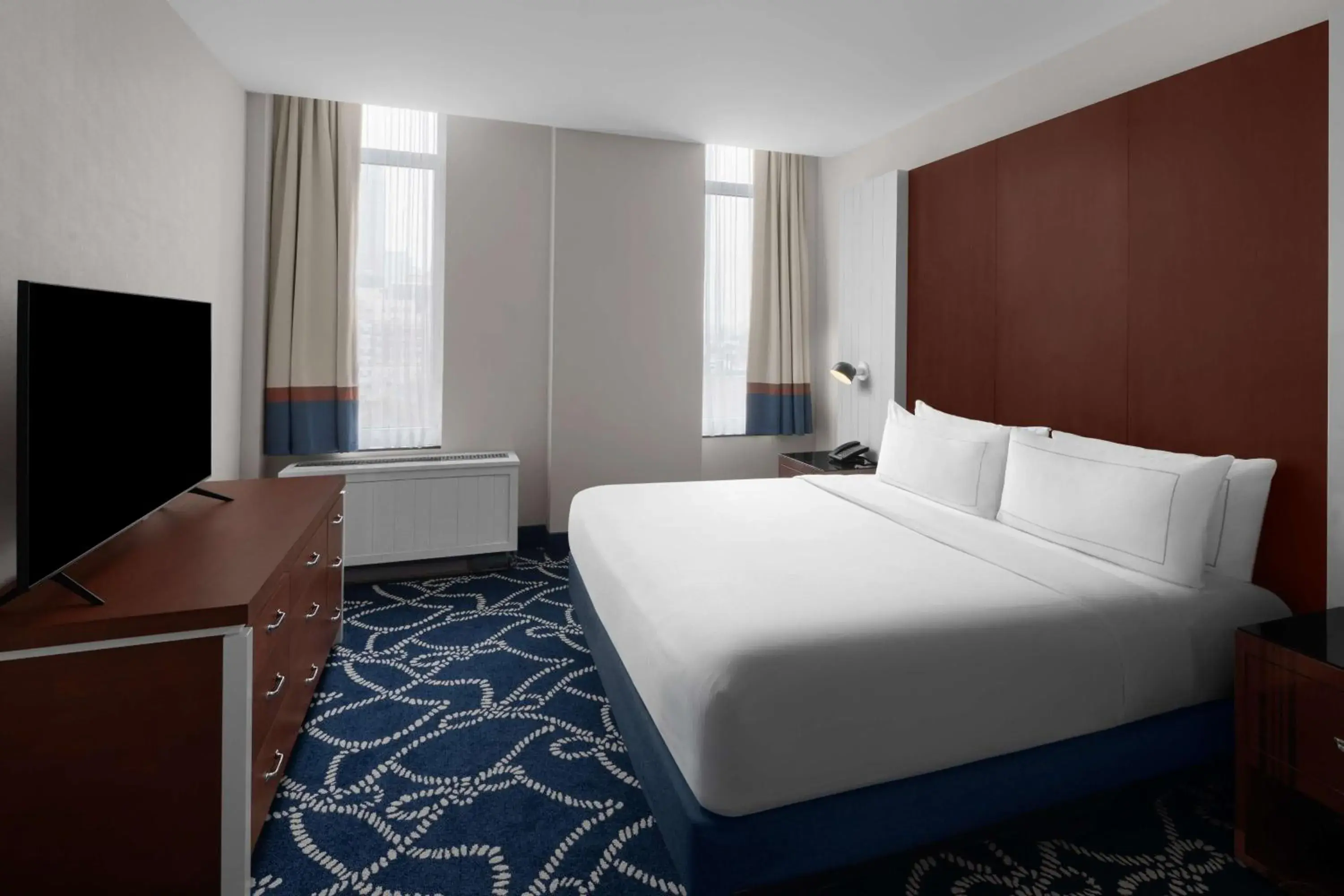 Bed in Hilton Brooklyn New York - Newly Renovated Bed in Hilton Brooklyn New York - Newly Renovated