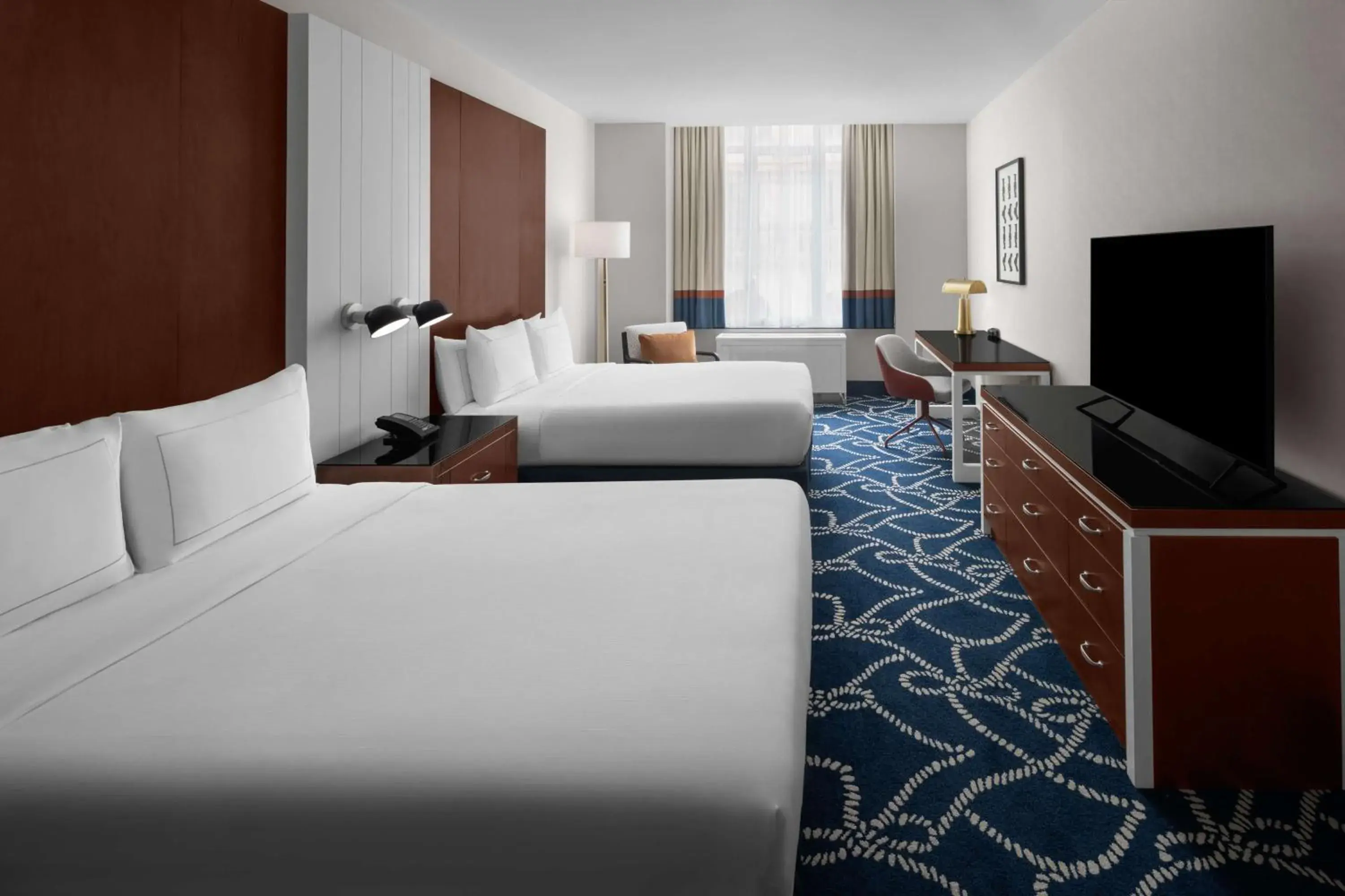 Bed in Hilton Brooklyn New York - Newly Renovated Bed in Hilton Brooklyn New York - Newly Renovated