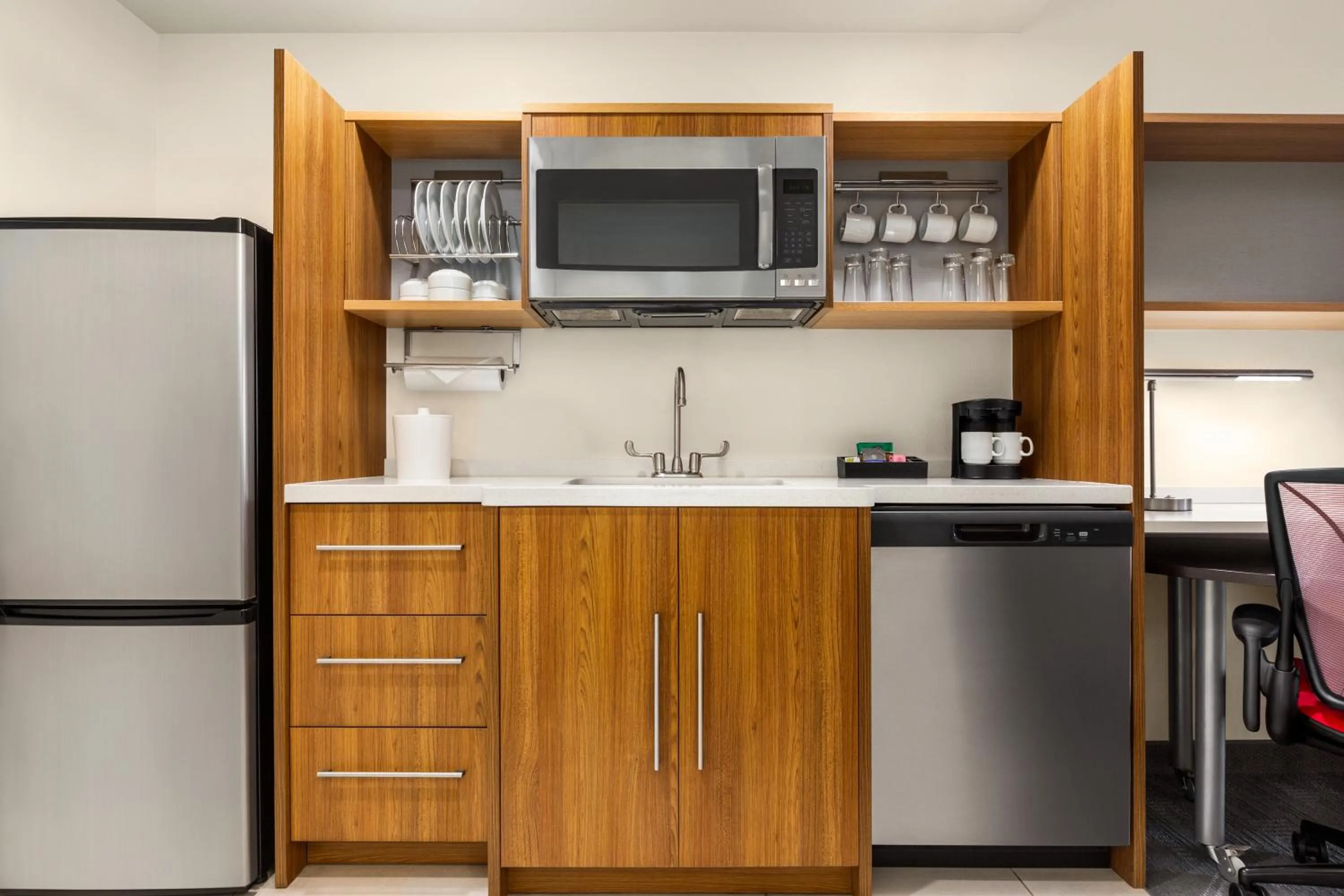Kitchen or kitchenette in Home2 Suites By Hilton York