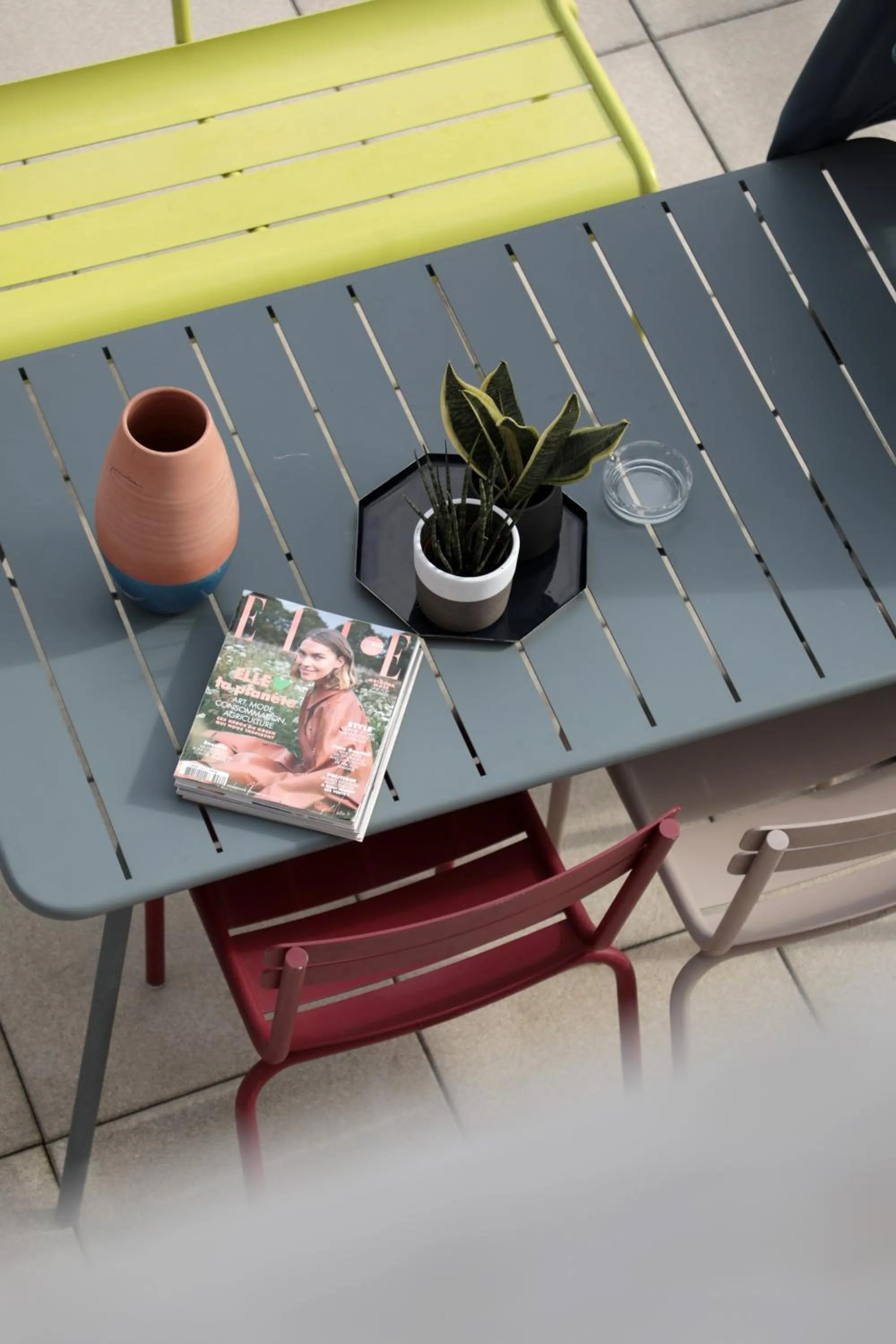 Patio in Hôtel Argia