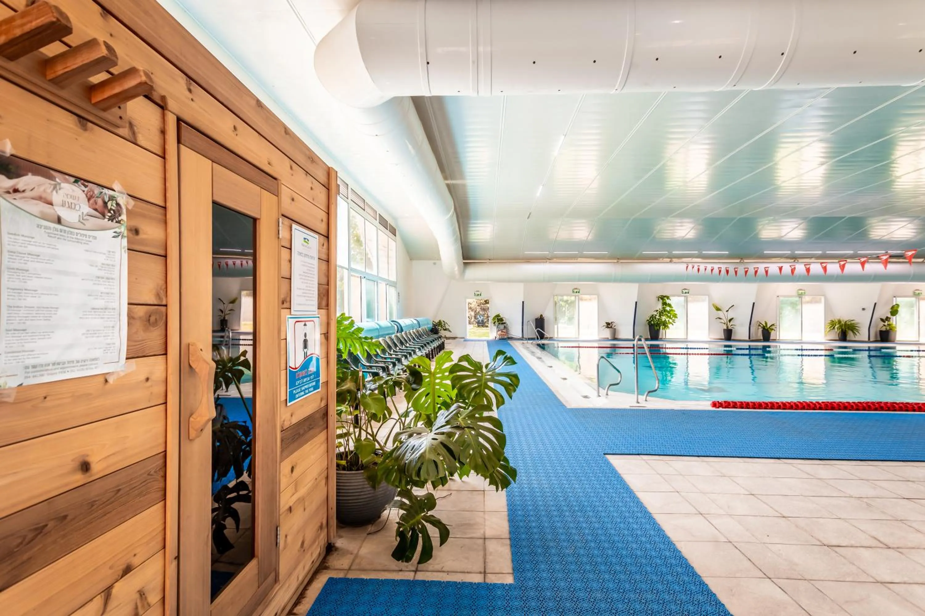 Sauna in Merom Golan Resort