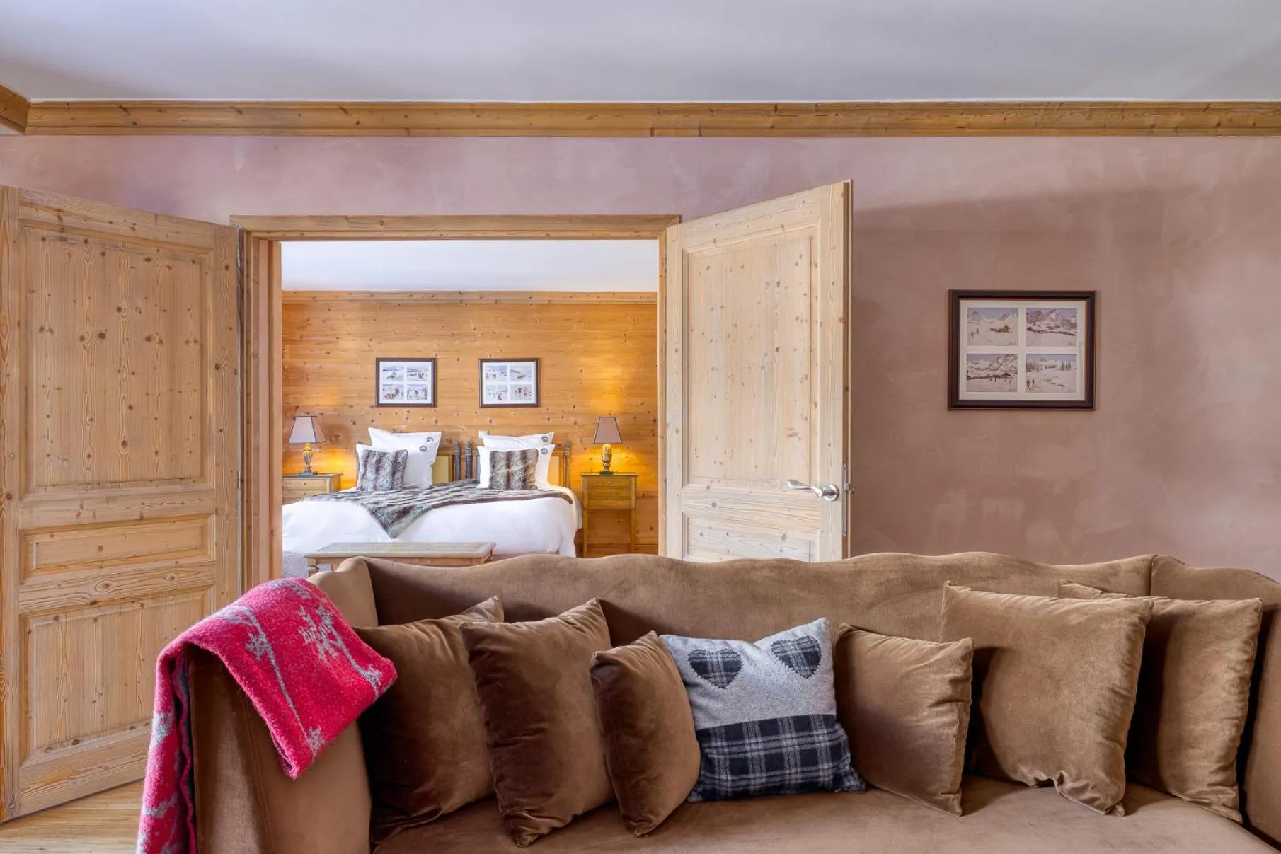 Bed in Hôtel l'Hélios