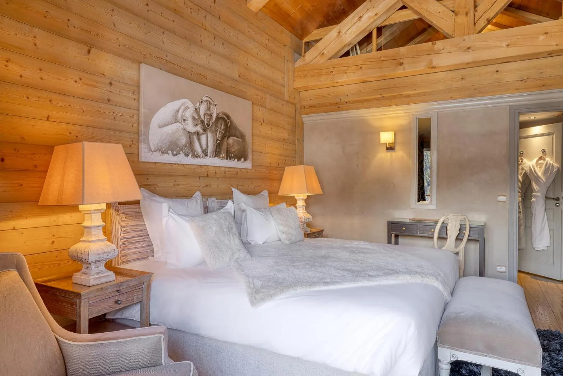 Bed in Hôtel l'Hélios