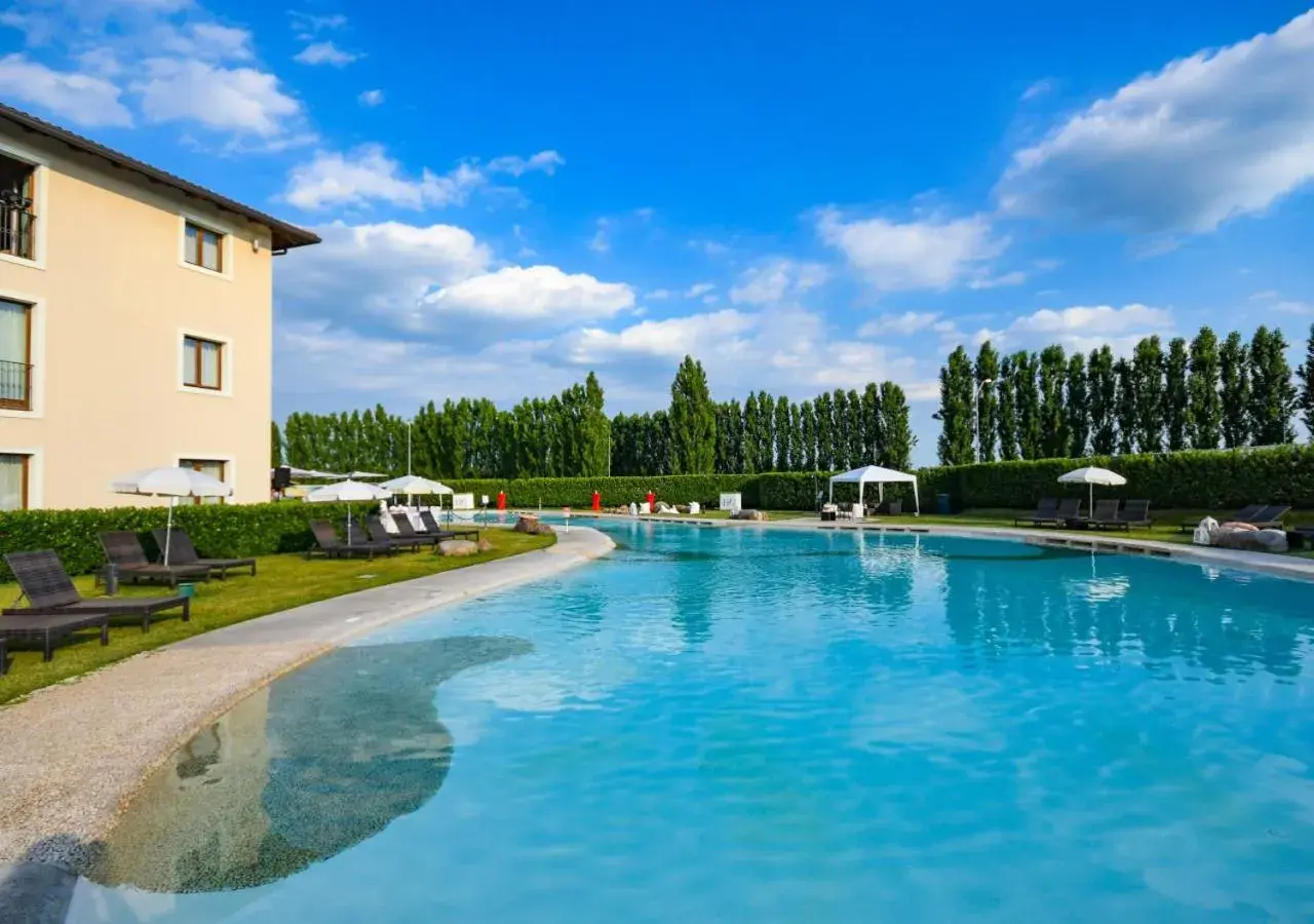 Swimming pool in TH Lazise - Hotel Parchi Del Garda Swimming pool in TH Lazise - Hotel Parchi Del Garda