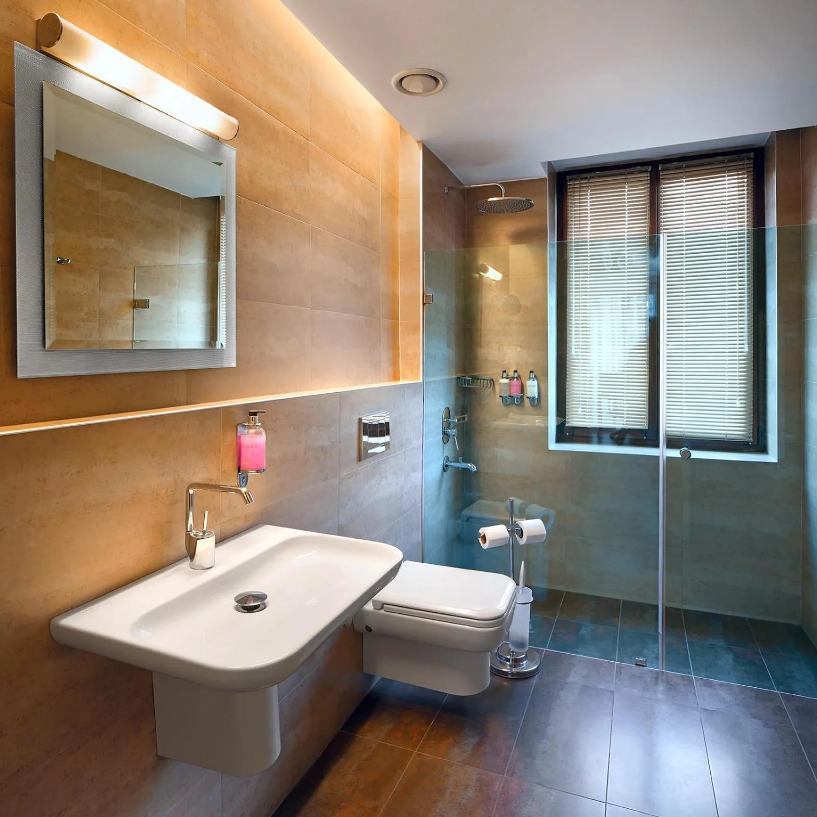 Shower in Galateia Residence