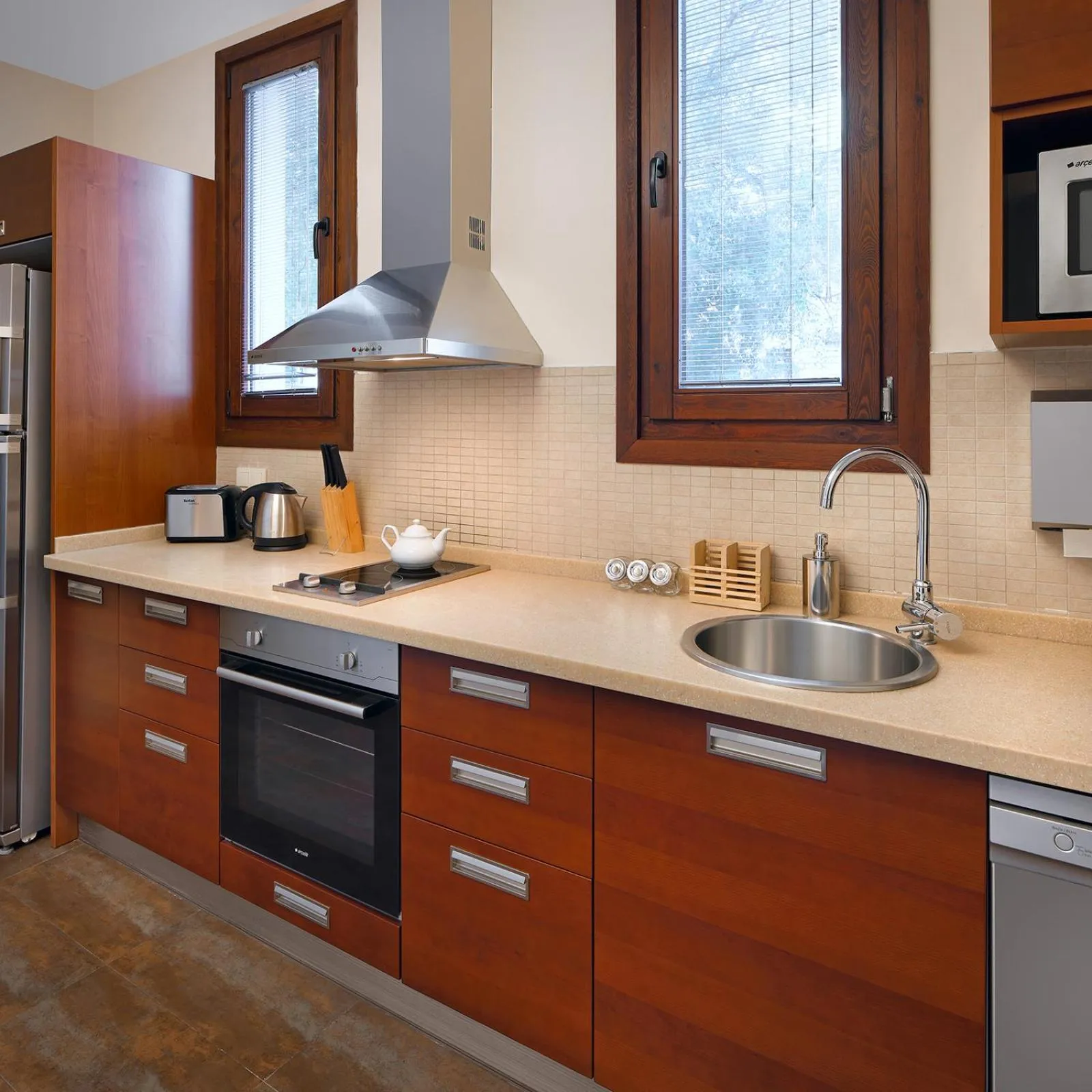 Kitchen or kitchenette in Galateia Residence