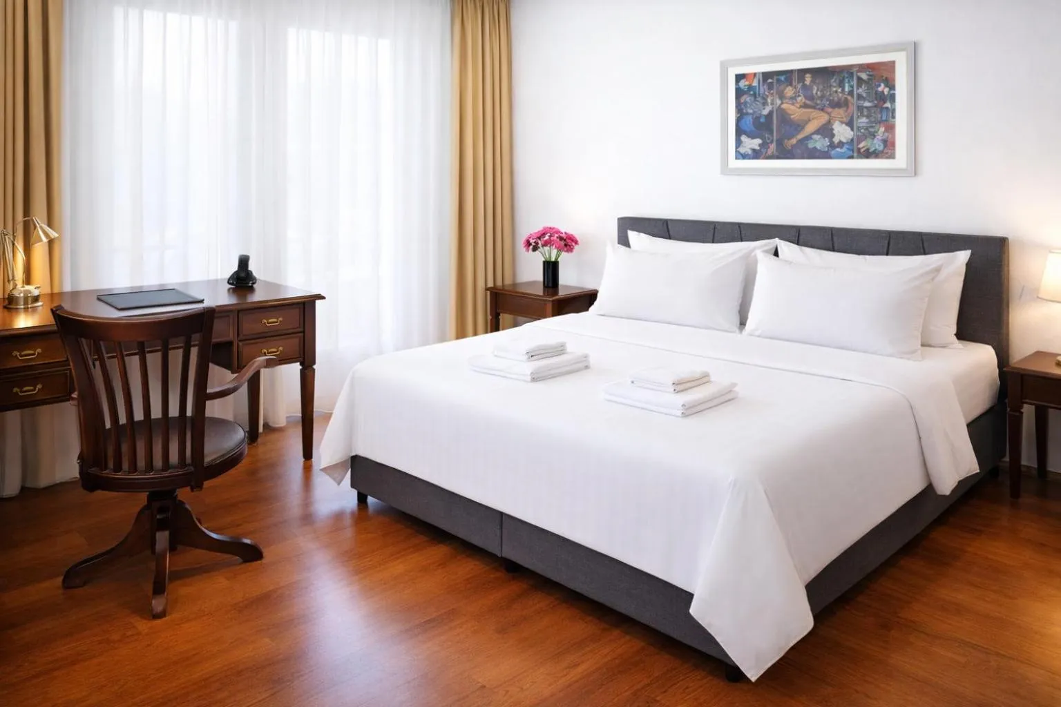 Bed in Galateia Residence