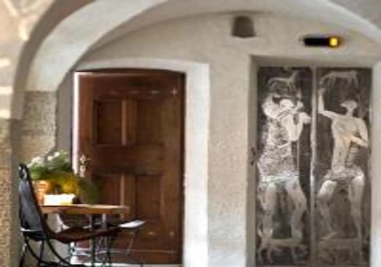 Facade/entrance in Saint Hubertus Resort