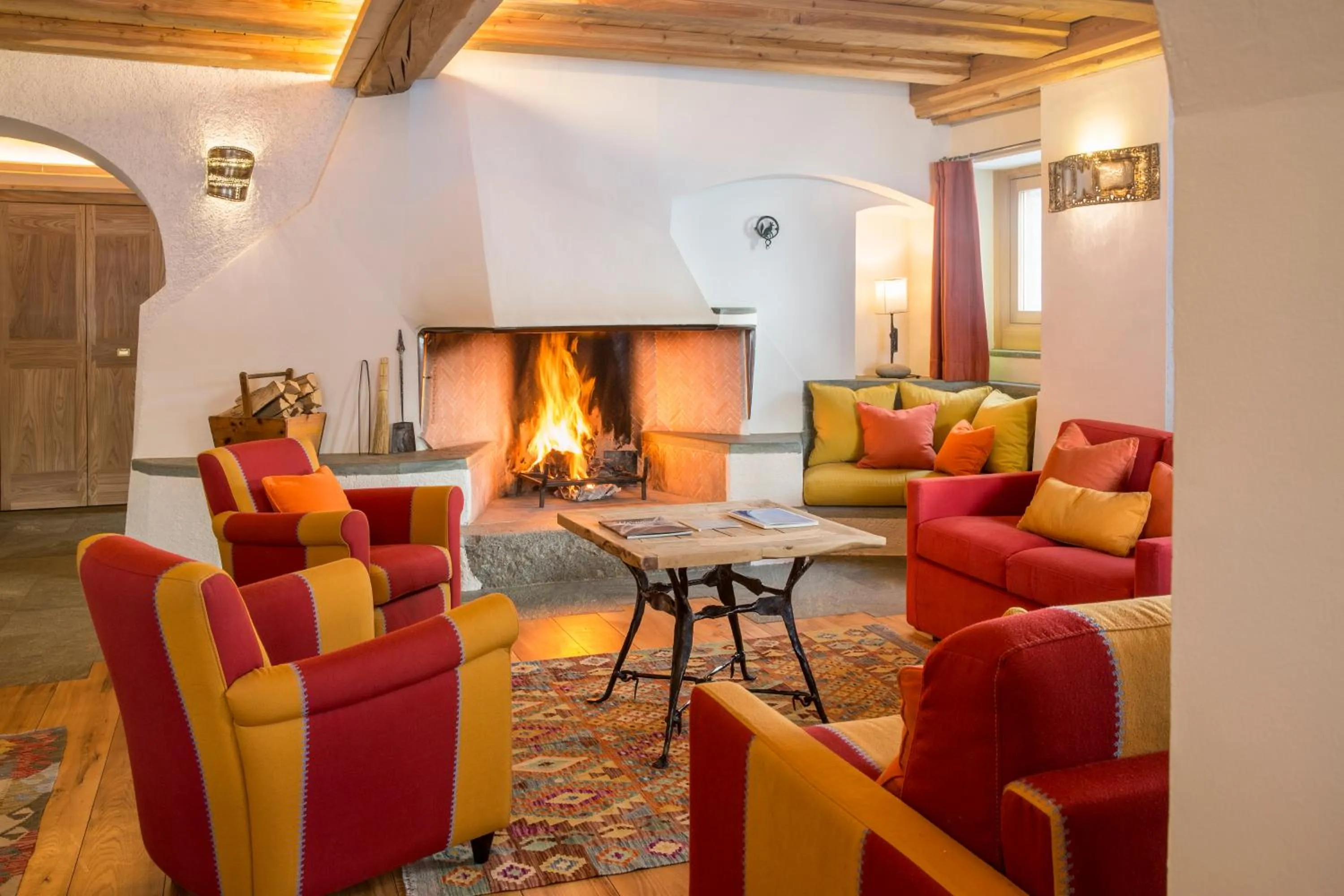Living room in Saint Hubertus Resort