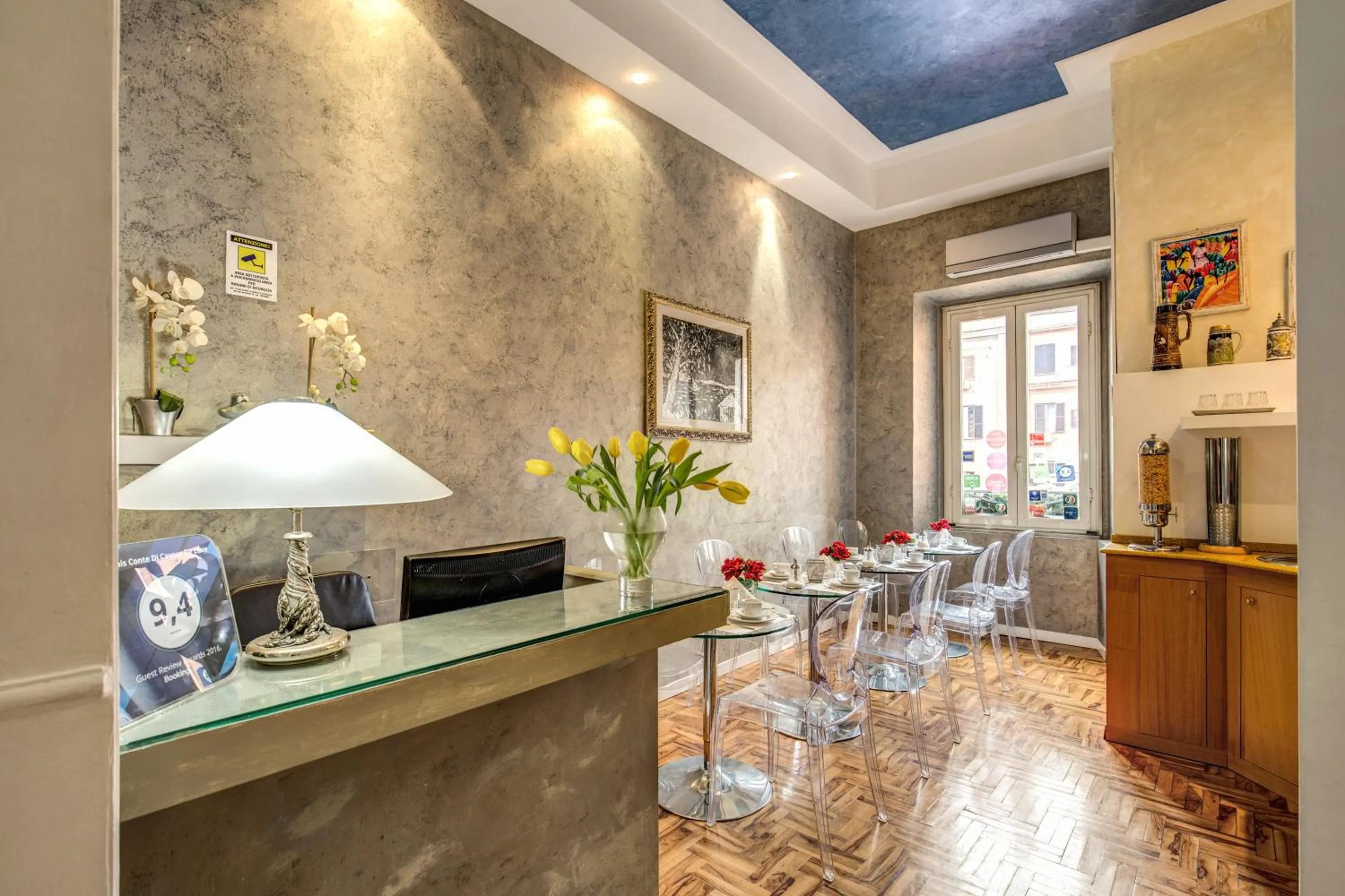 Living room in Relais Conte Di Cavour De Luxe