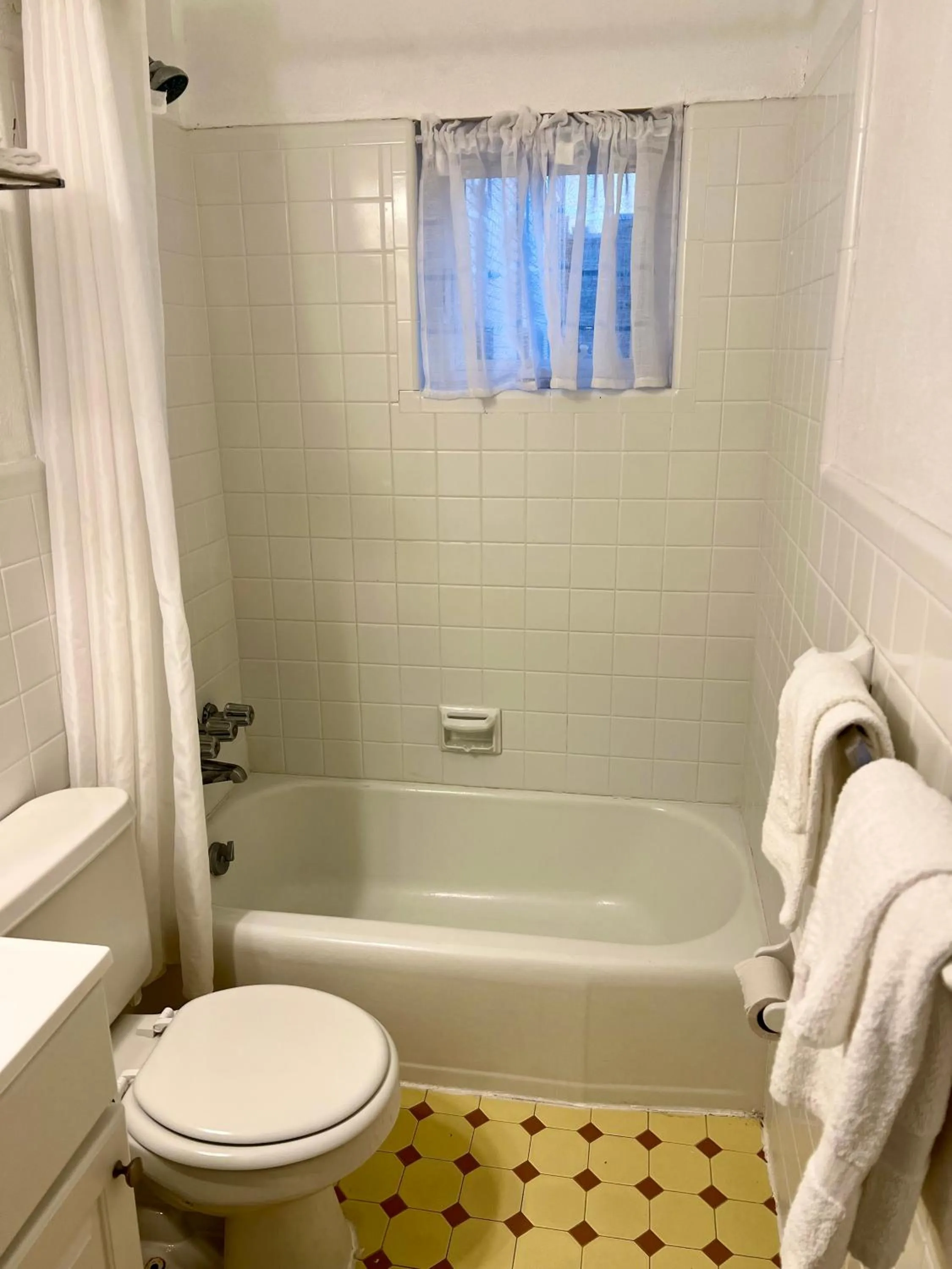 Bathroom in Beach Colony Motel