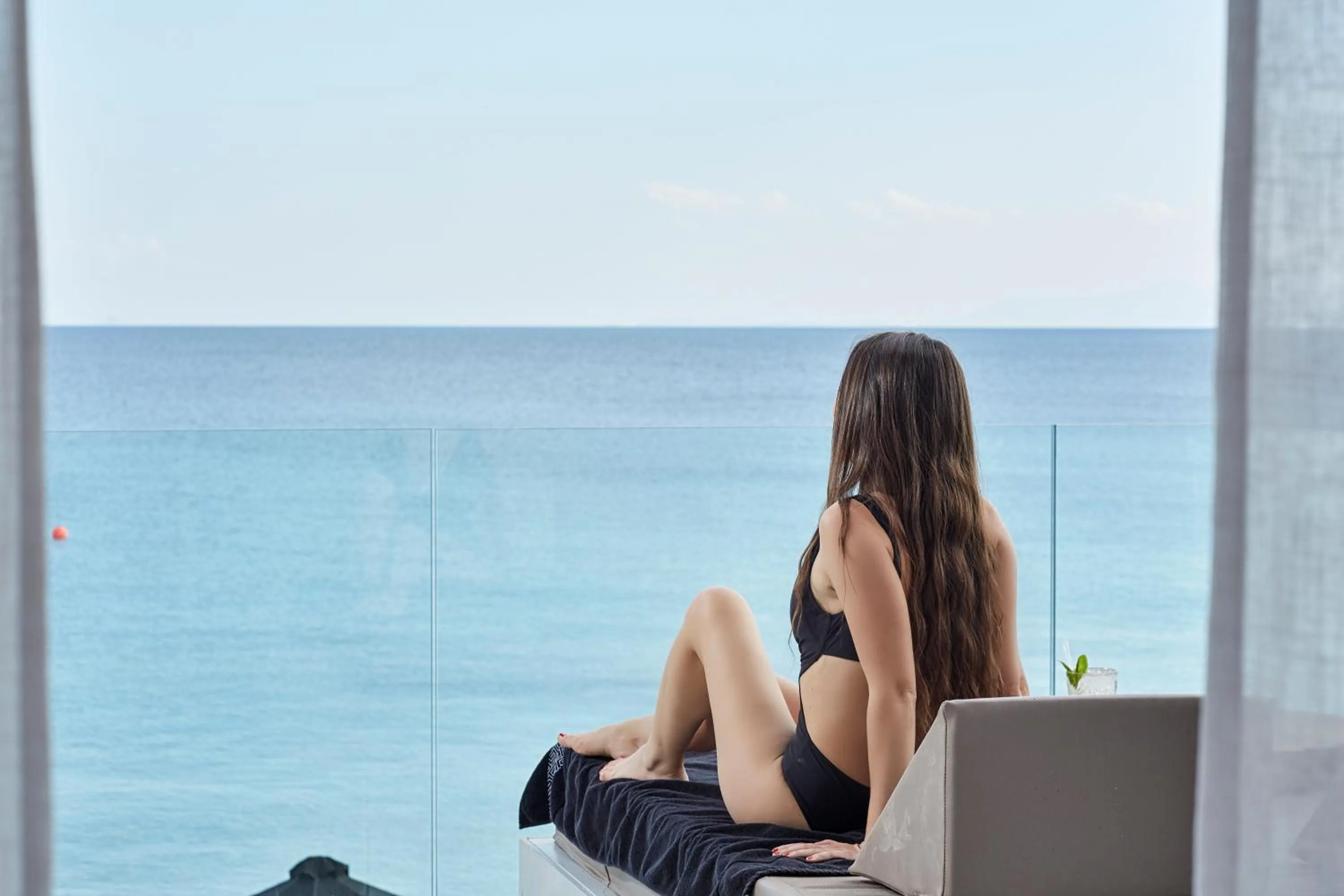 Day in Mykonos Kosmoplaz Beach Resort Hotel