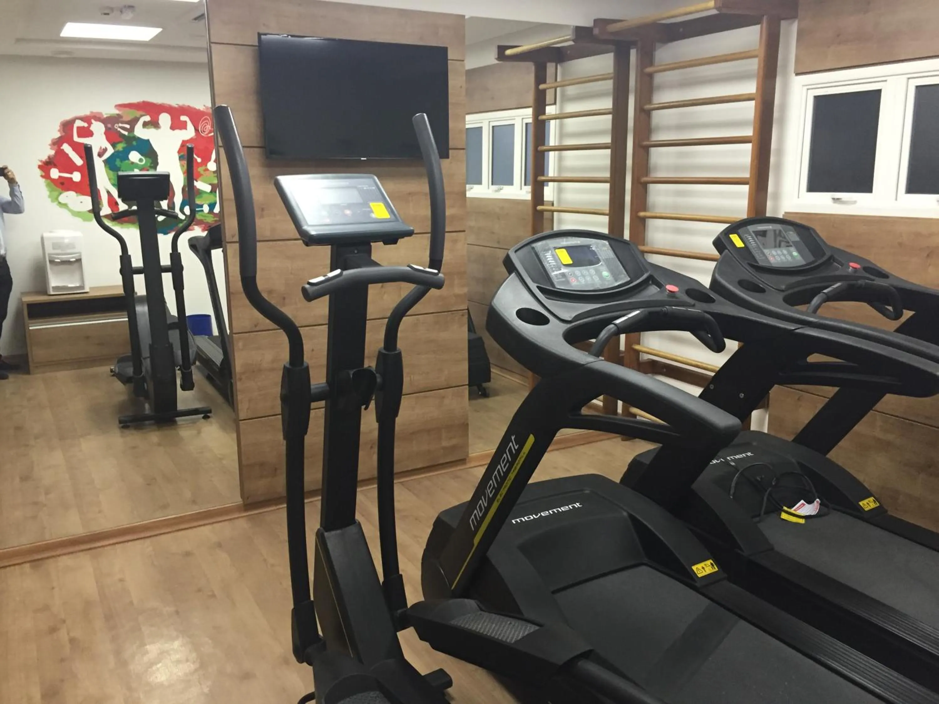 Fitness centre/facilities in Go Inn Vitória