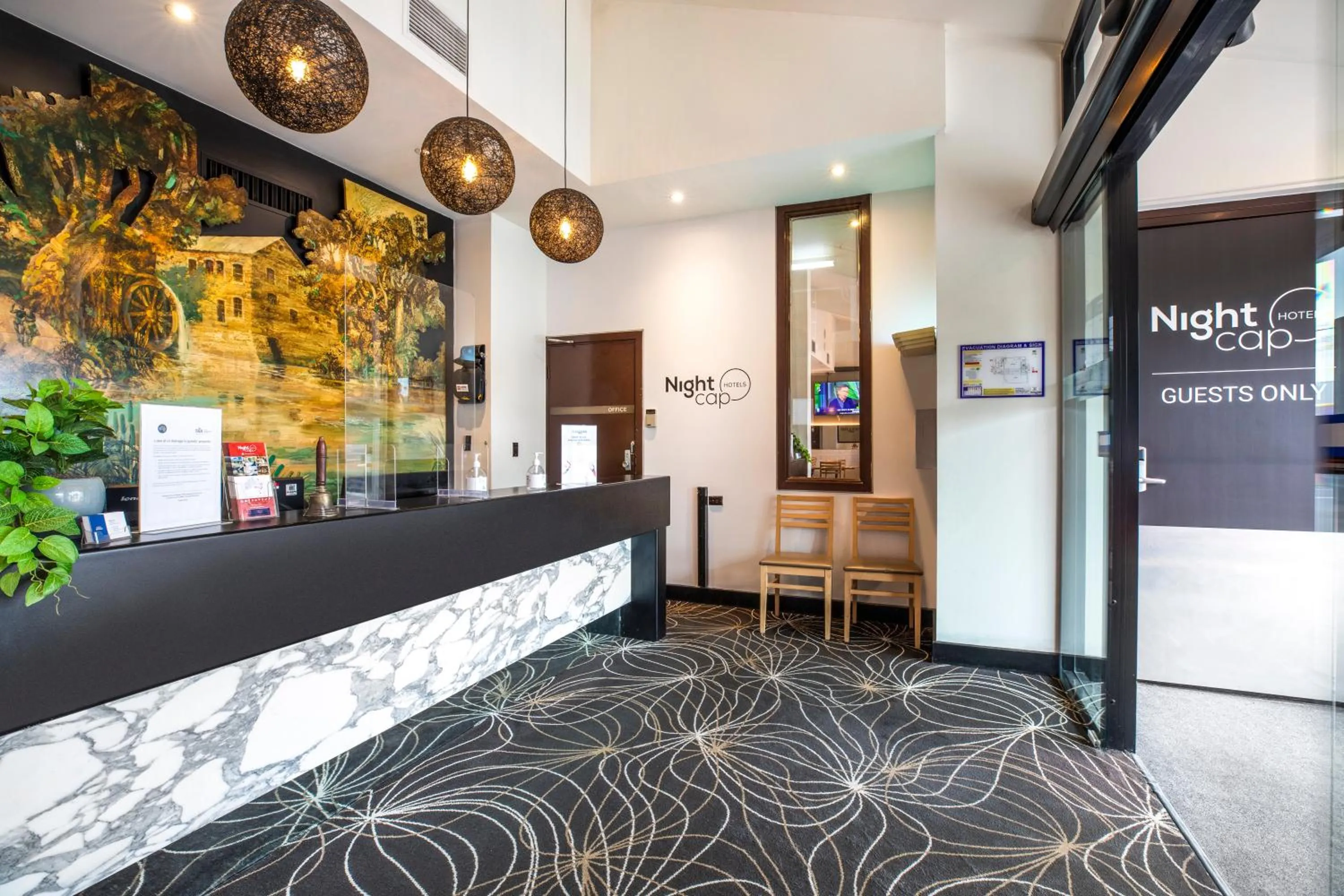 Lobby or reception in Nightcap at Millers Inn