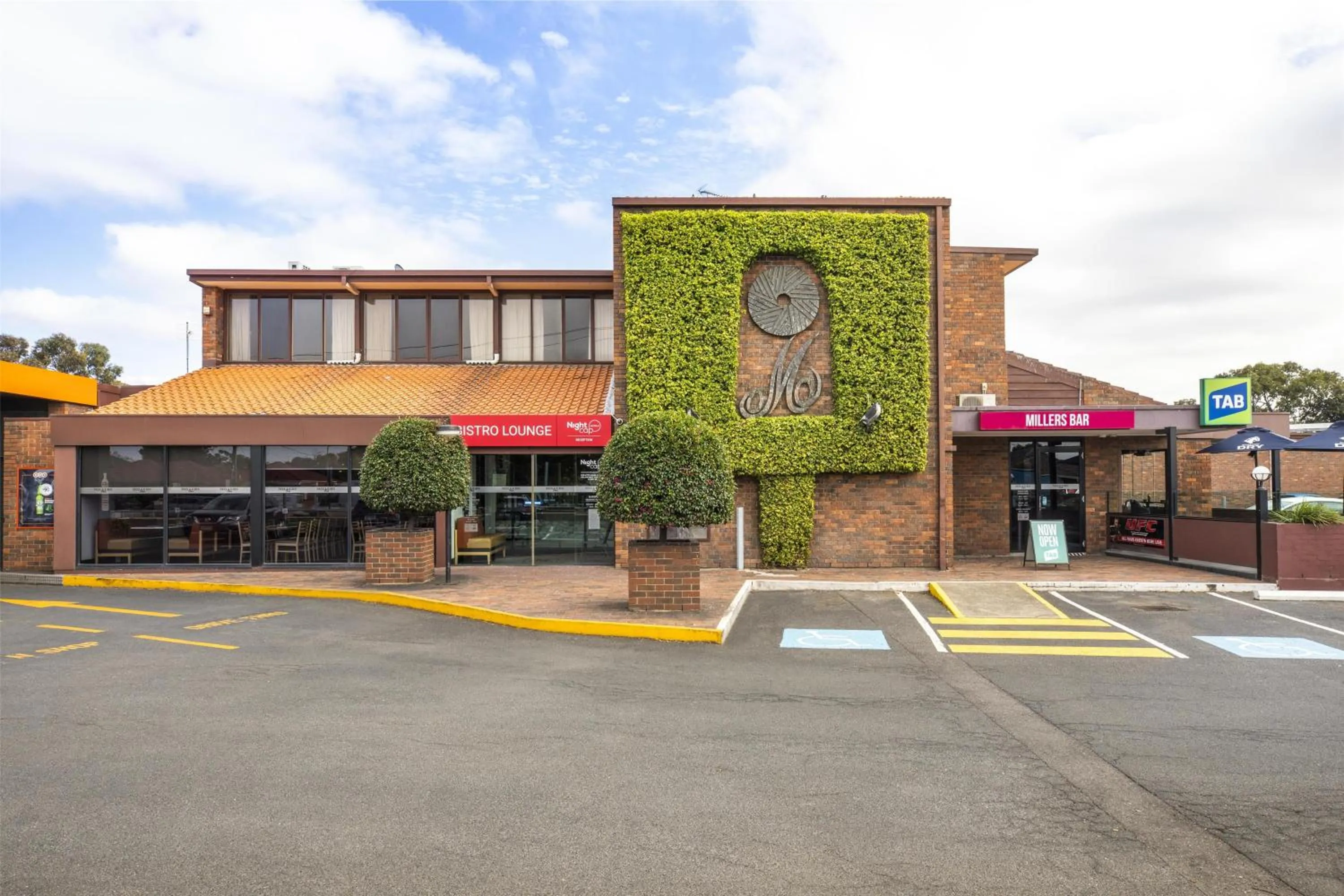 Property building in Nightcap at Millers Inn