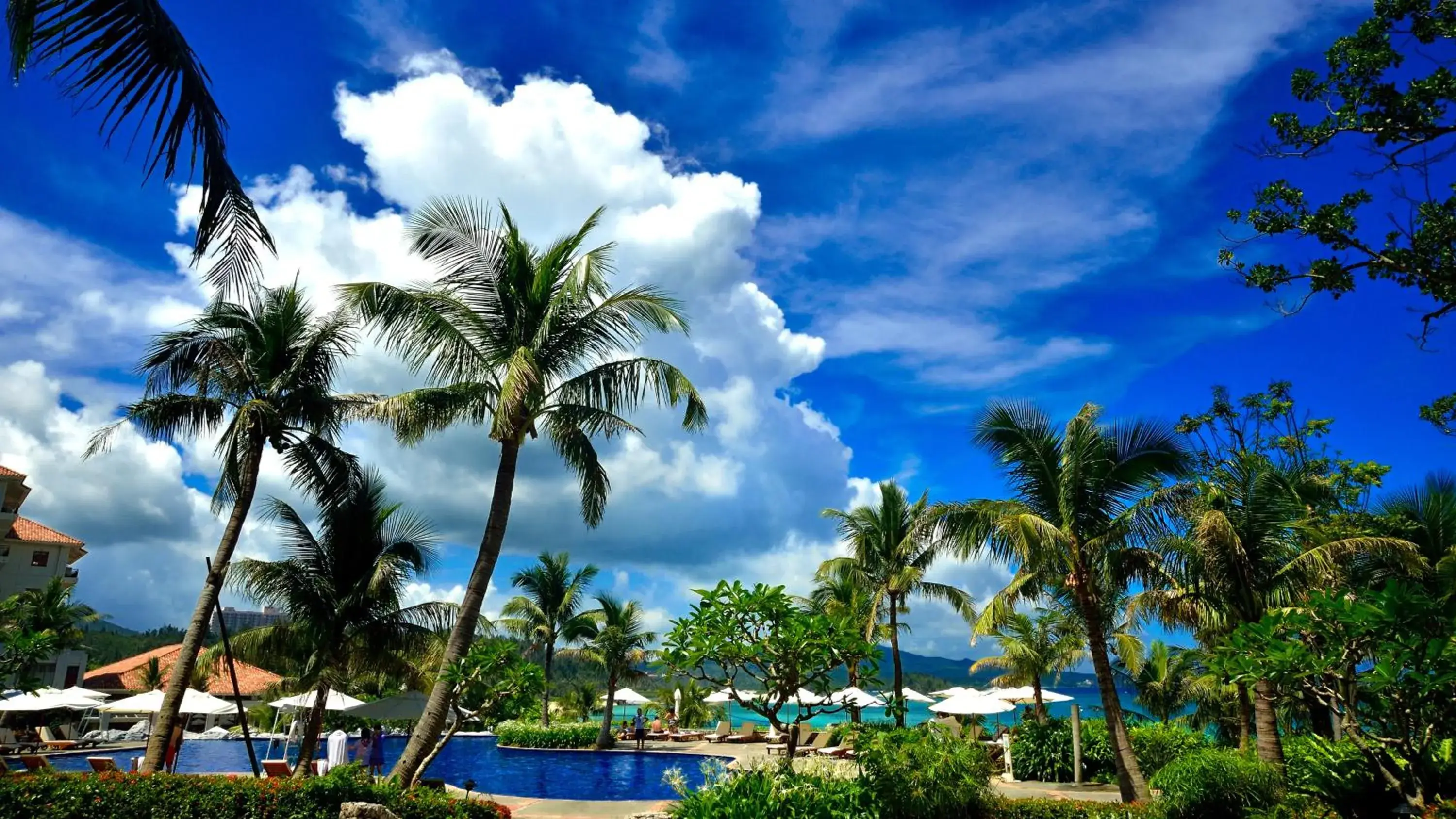 Pool view in The Busena Terrace Pool view in The Busena Terrace