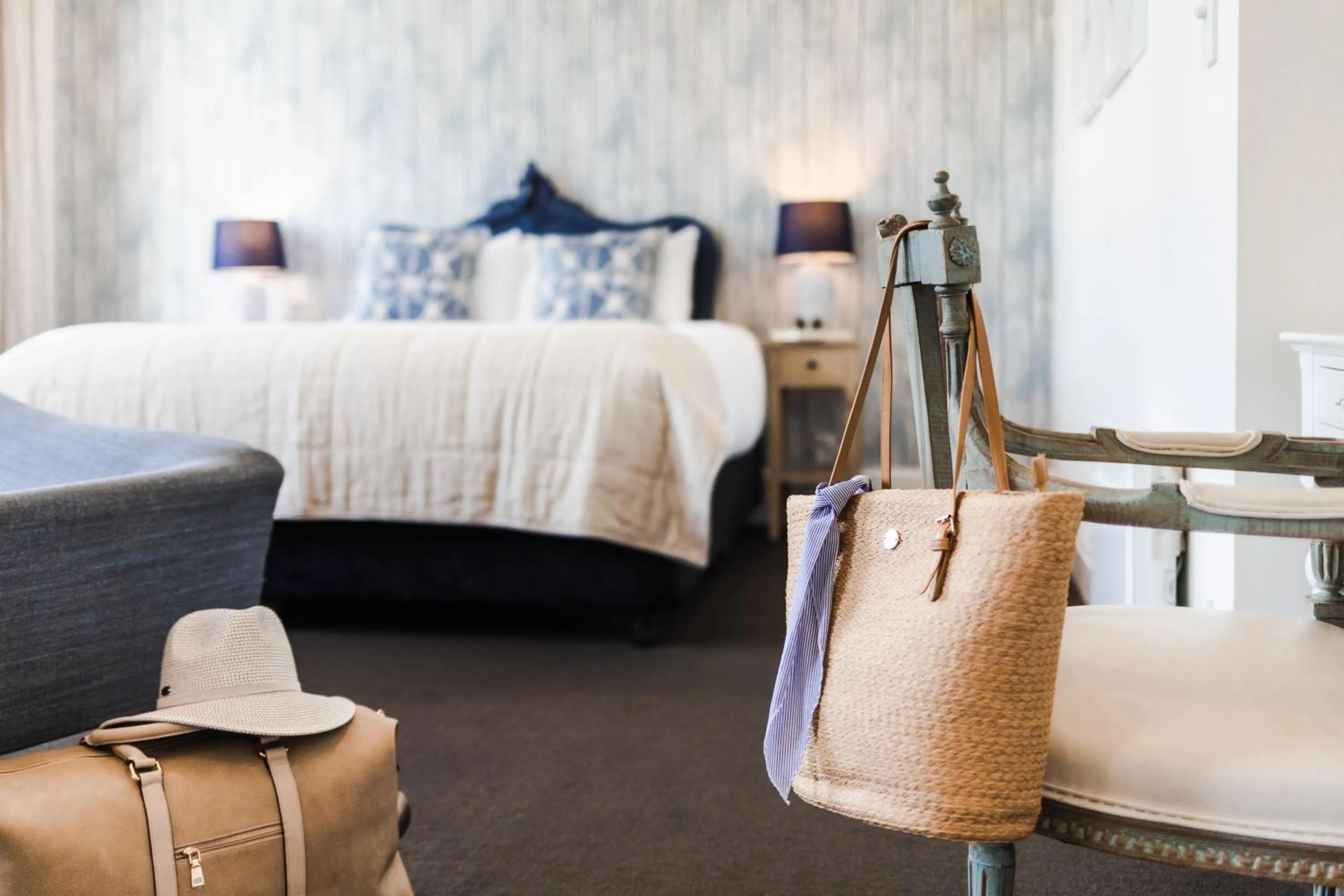 Bed in The White Swan Hotel