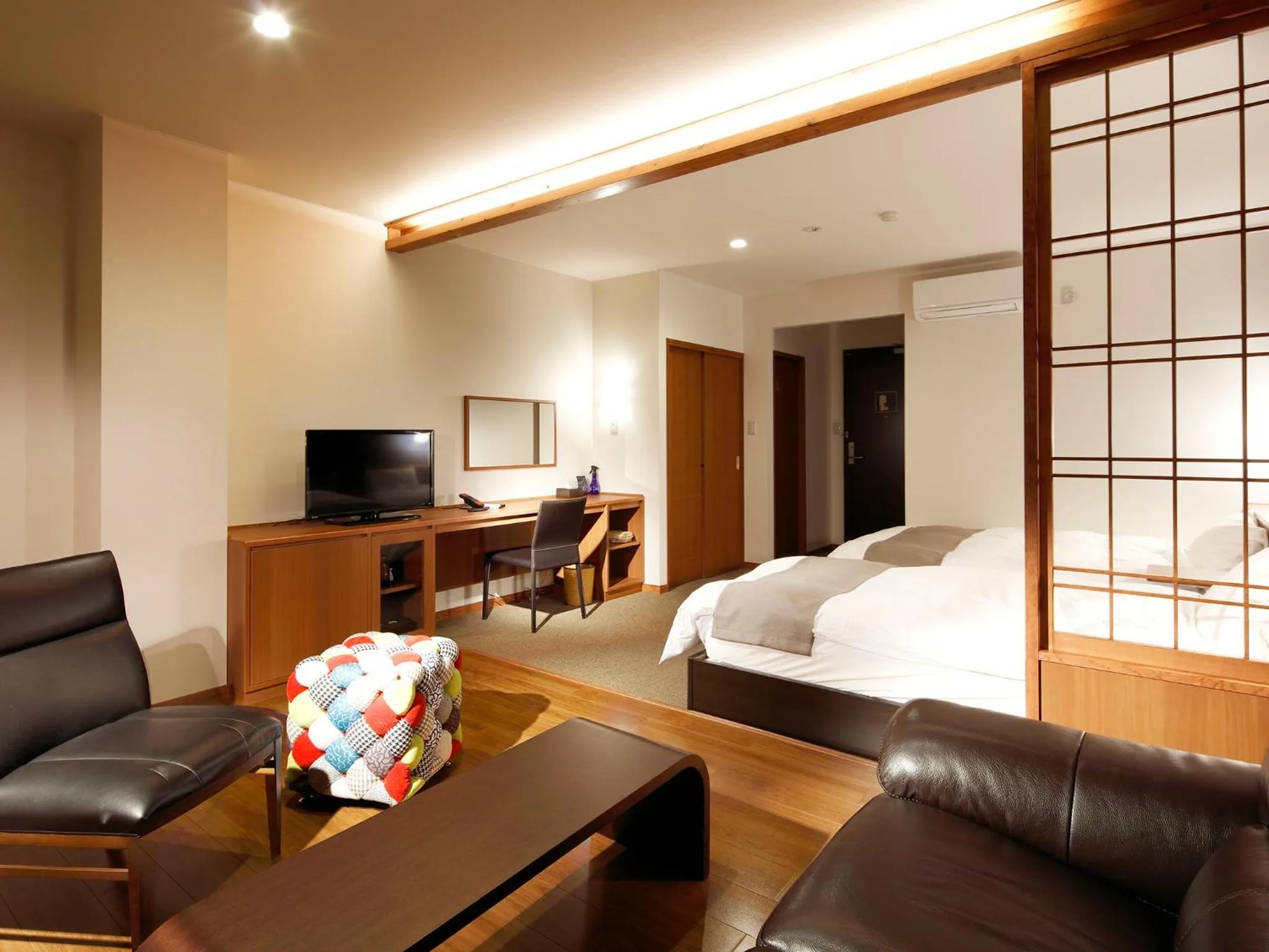 Bed in Yunokawa Onsen Emi Hakodateya