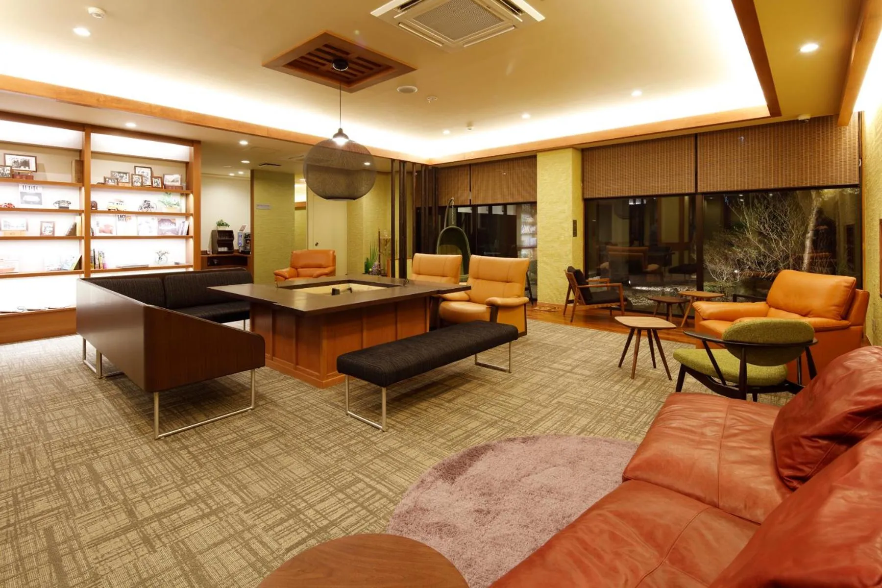 Communal lounge/ TV room in Yunokawa Onsen Emi Hakodateya