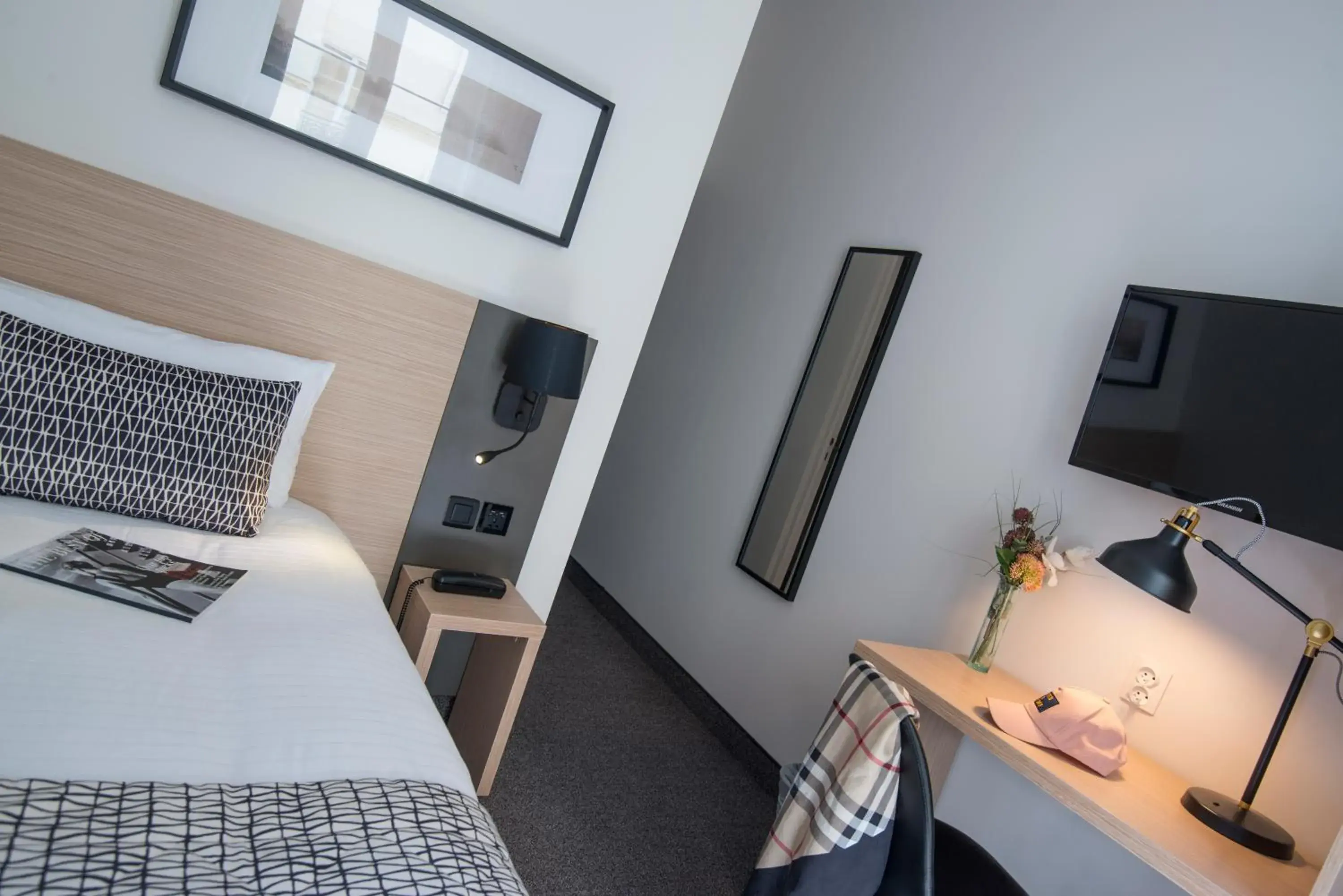 Bedroom, Bed in Hotel Saint Gothard Bedroom, Bed in Hotel Saint Gothard