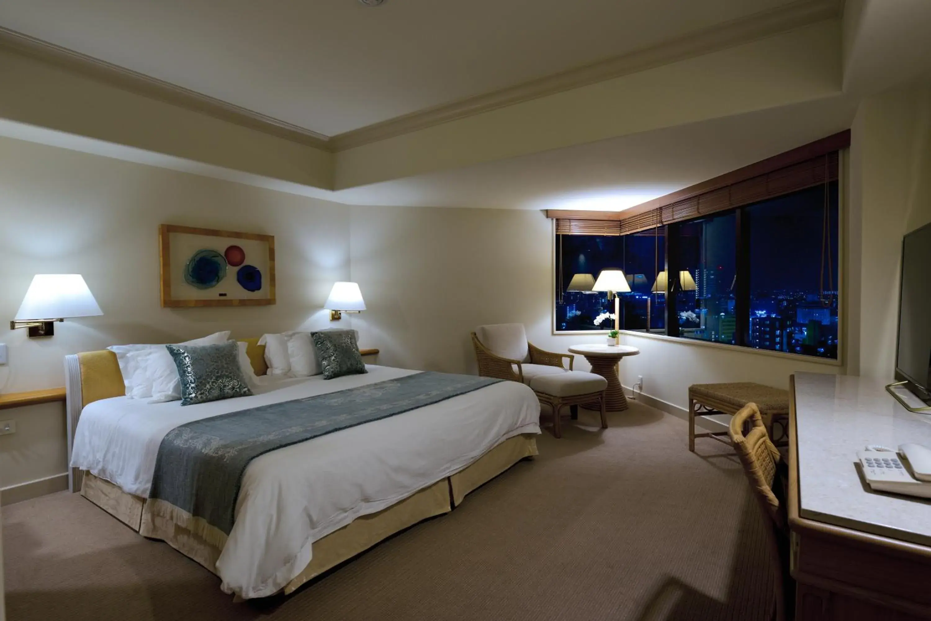 Bed in The Naha Terrace Bed in The Naha Terrace