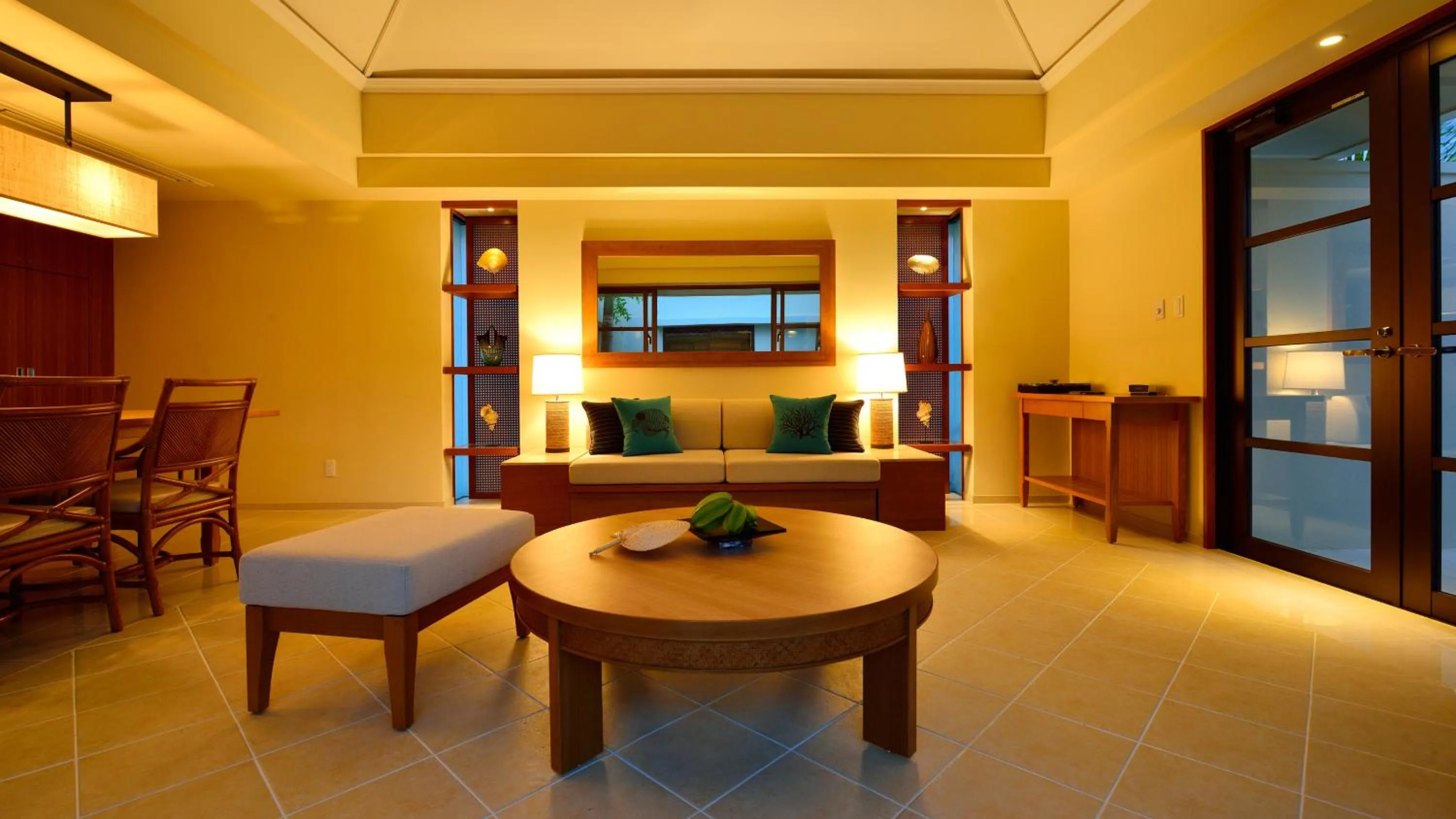 Living room in The Uza Terrace Beach Club Villas