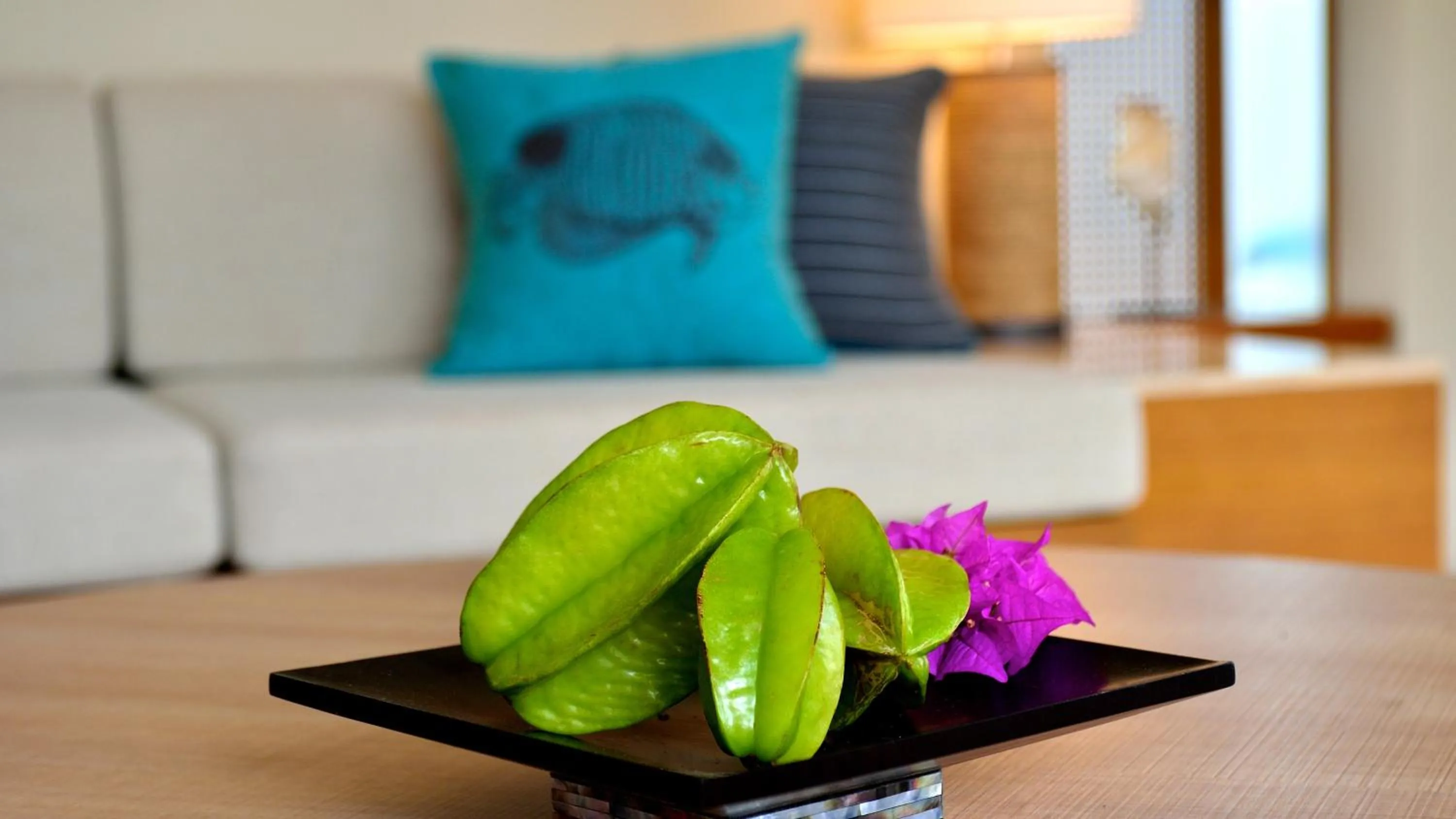 Living room in The Uza Terrace Beach Club Villas