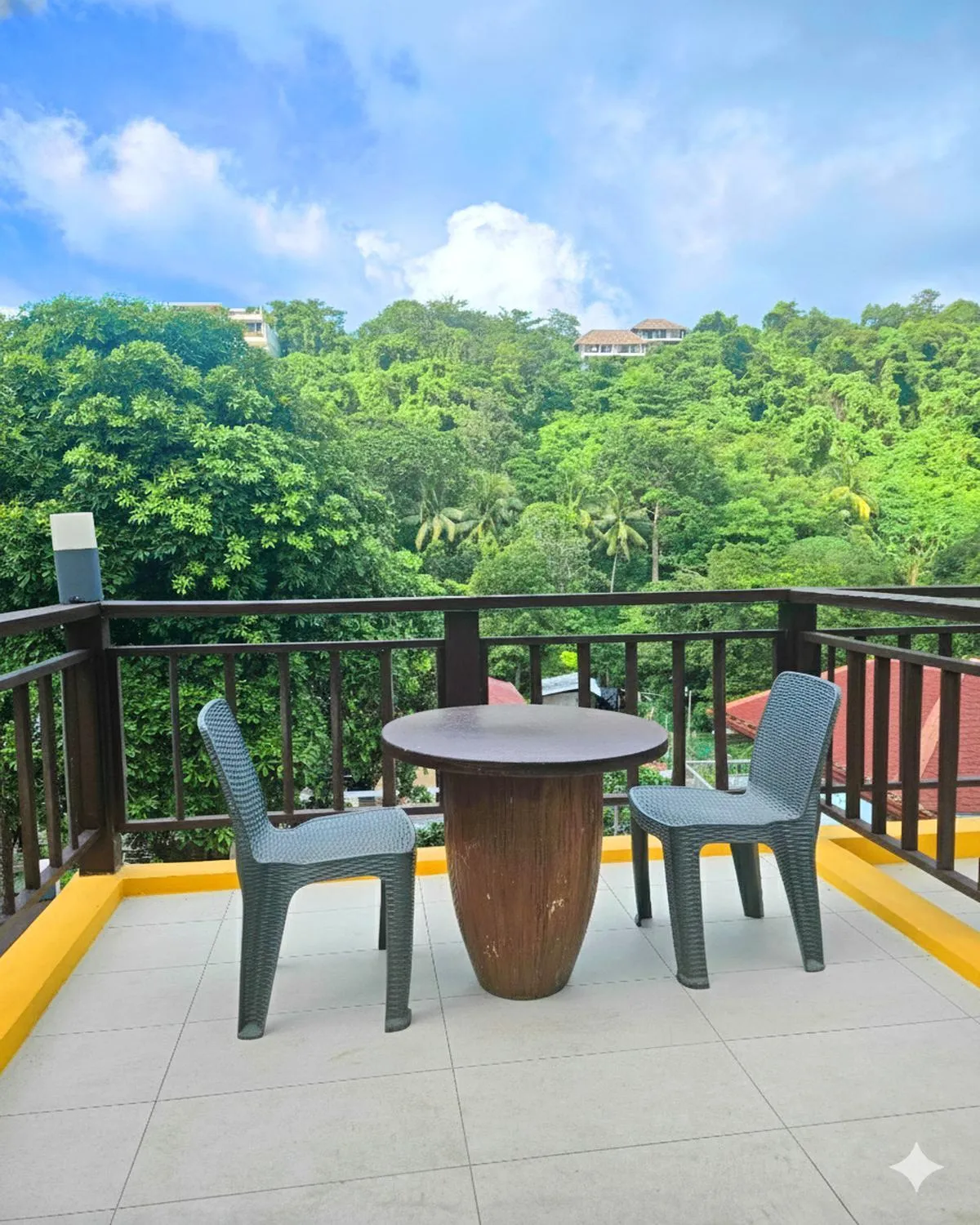 Balcony/Terrace in Chillax Boracay