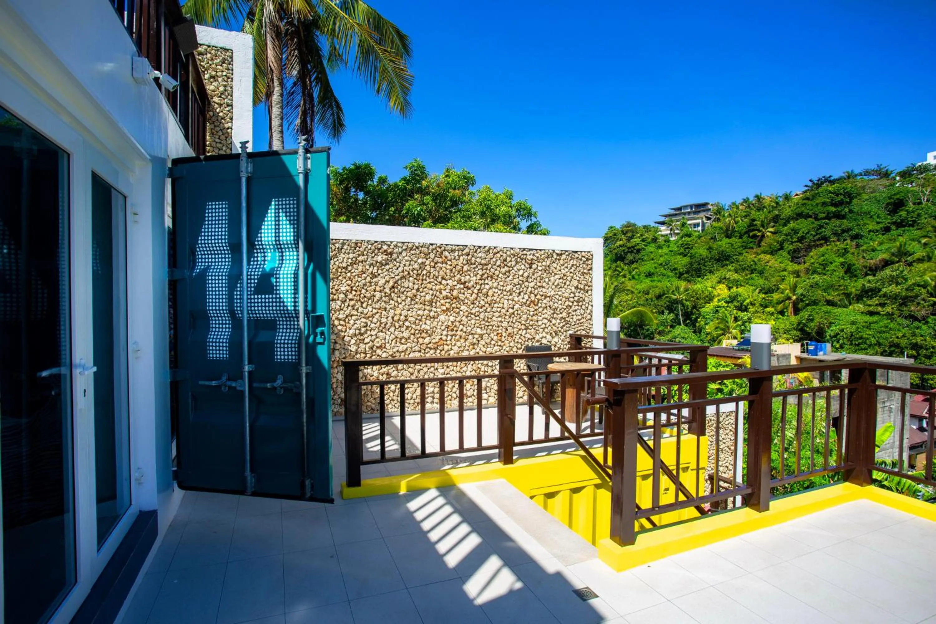 Balcony/Terrace in Chillax Boracay
