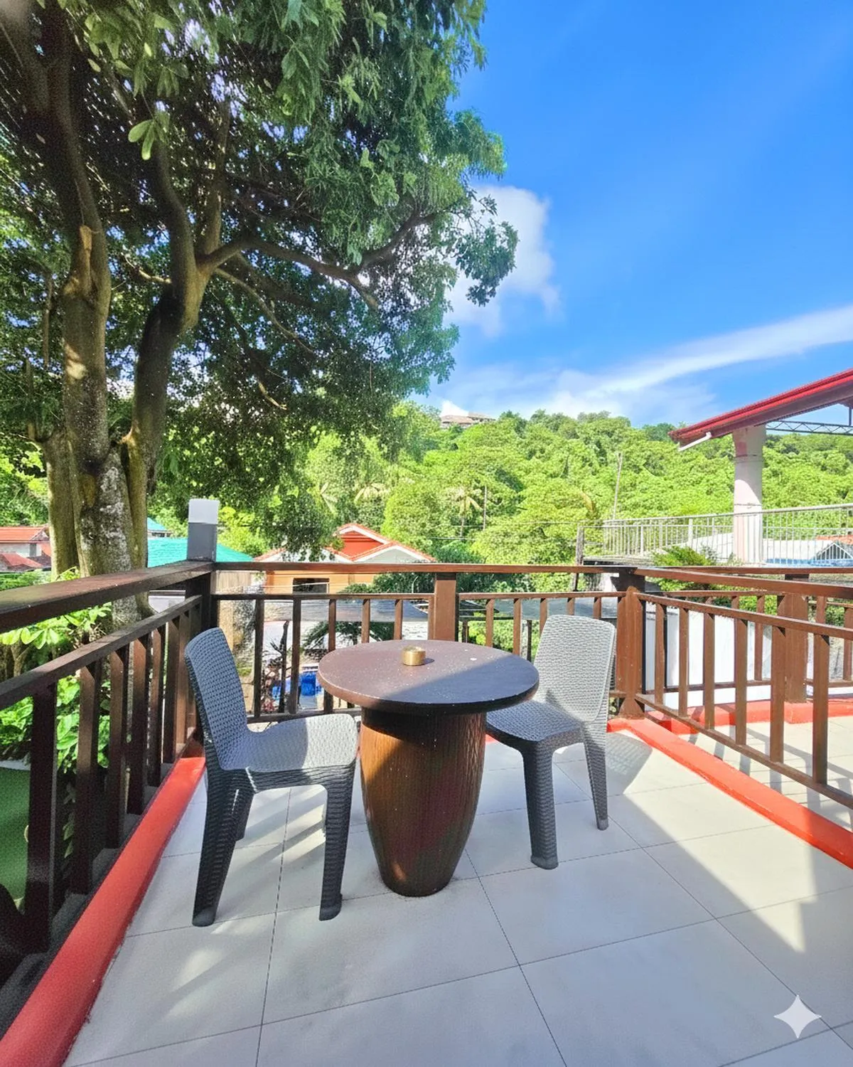 Balcony/Terrace in Chillax Boracay