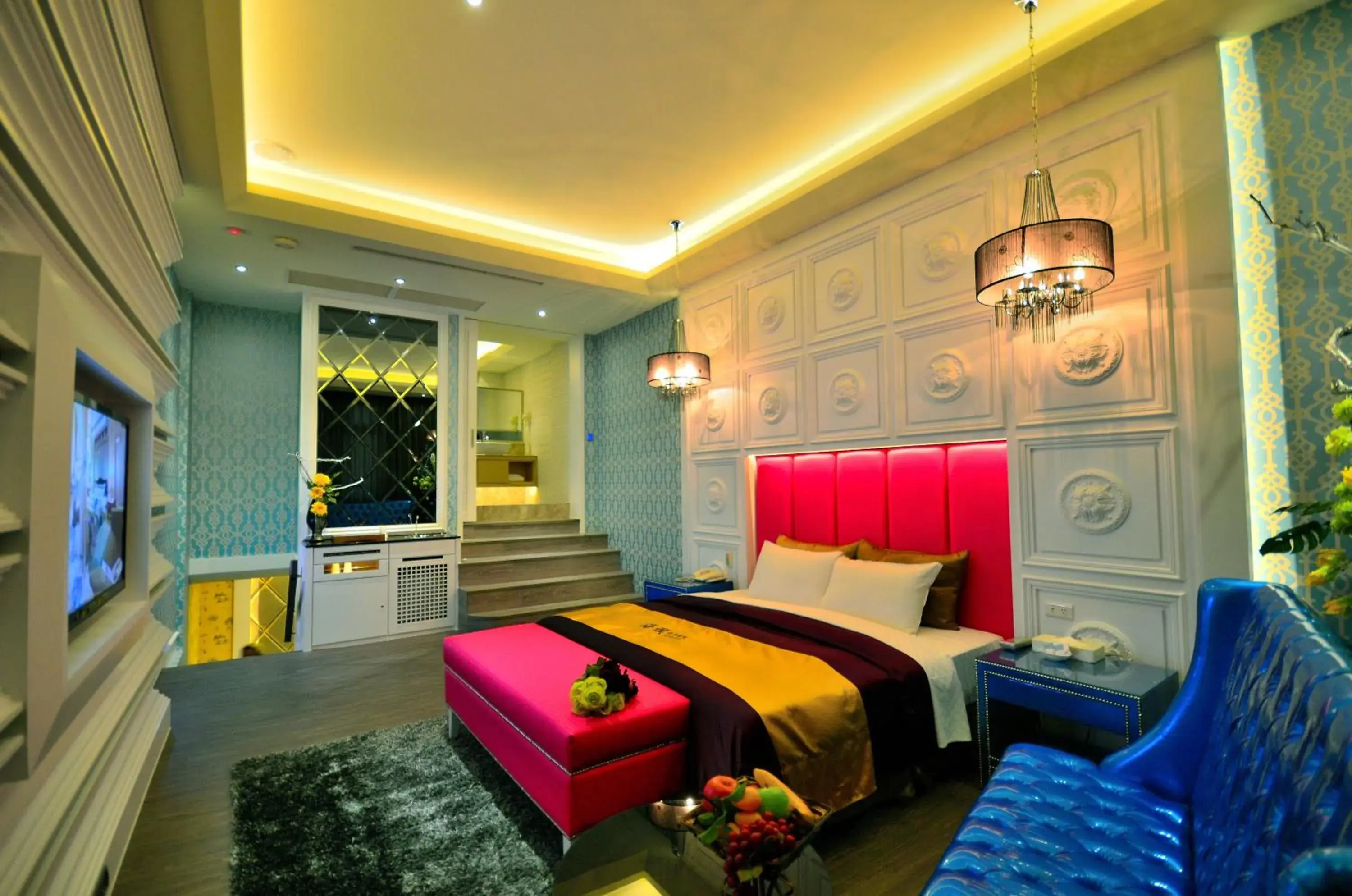 Shower, Bed in Hea Duenn Motel Shower, Bed in Hea Duenn Motel