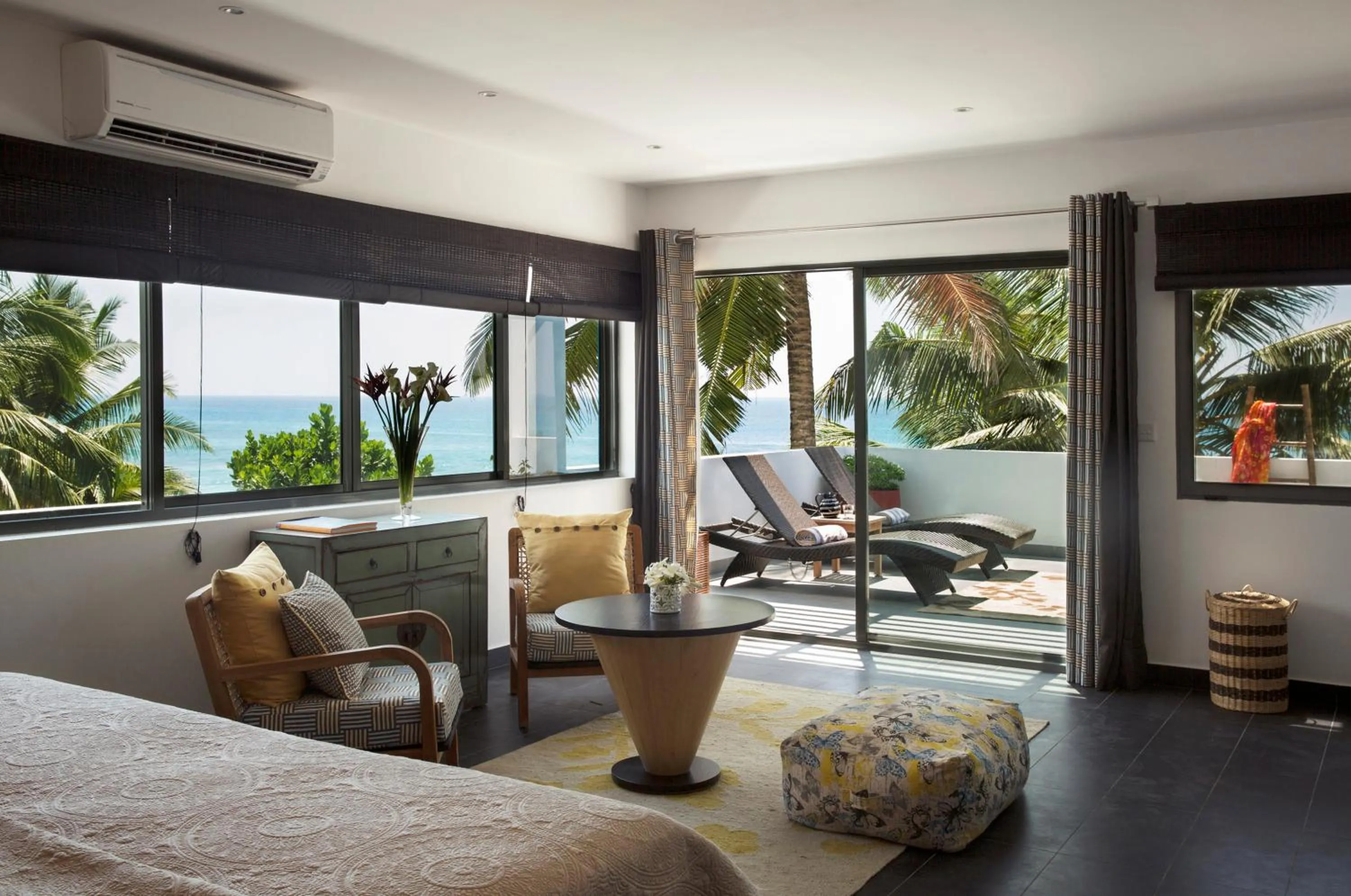 Seating area in Owl and the Pussycat Hotel & Restaurant