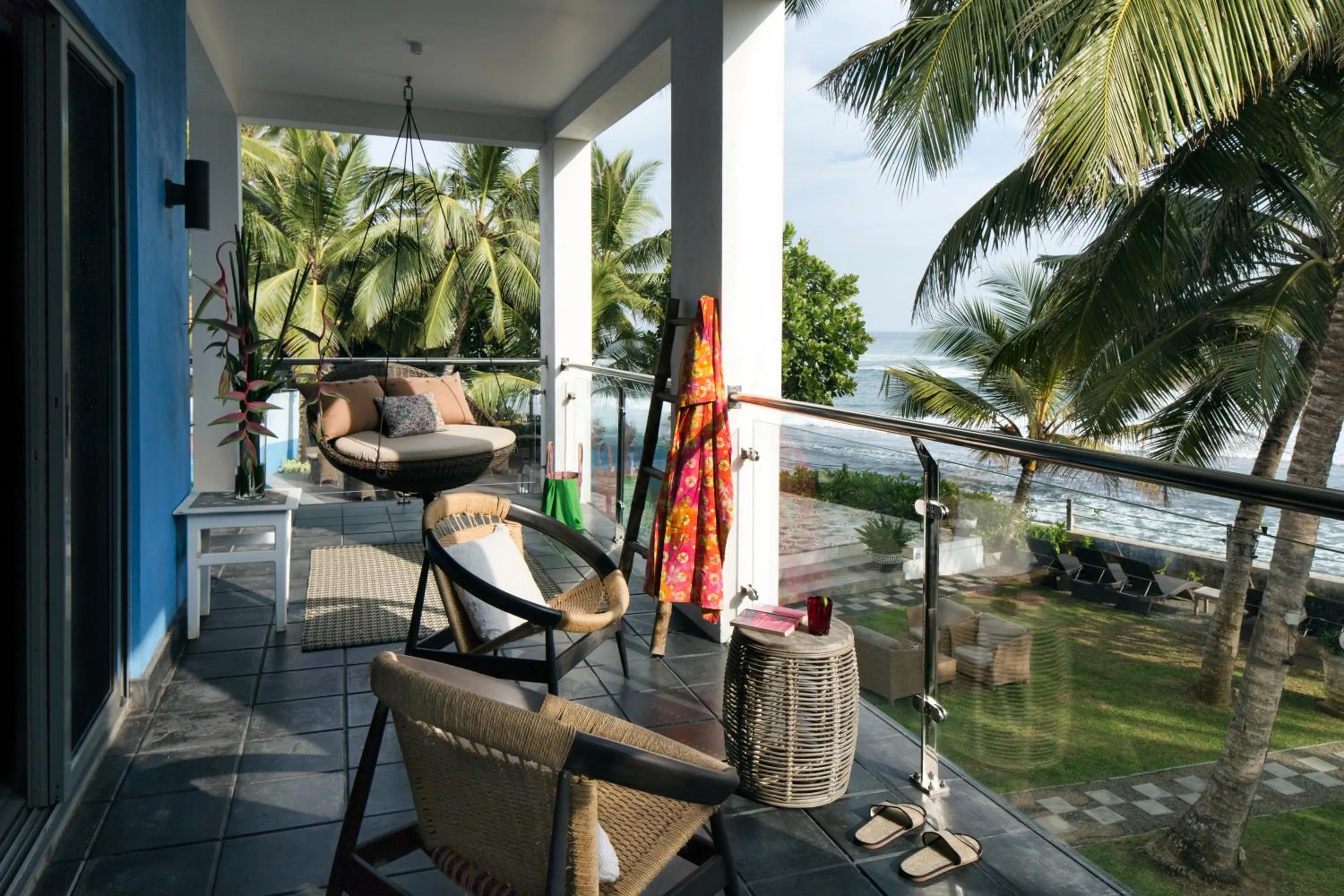 Balcony/Terrace in Owl and the Pussycat Hotel & Restaurant