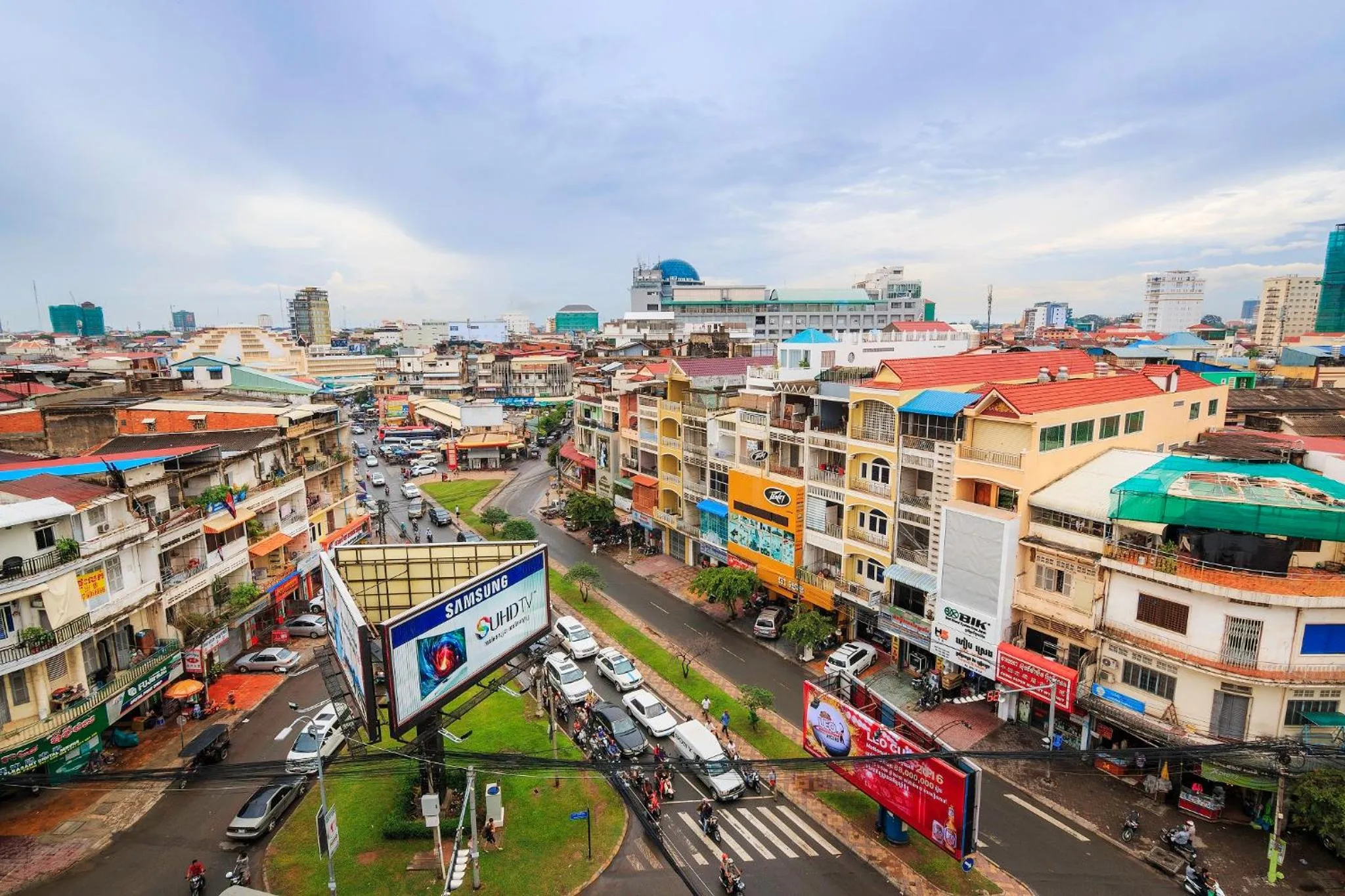 City view in Paradise Hotel