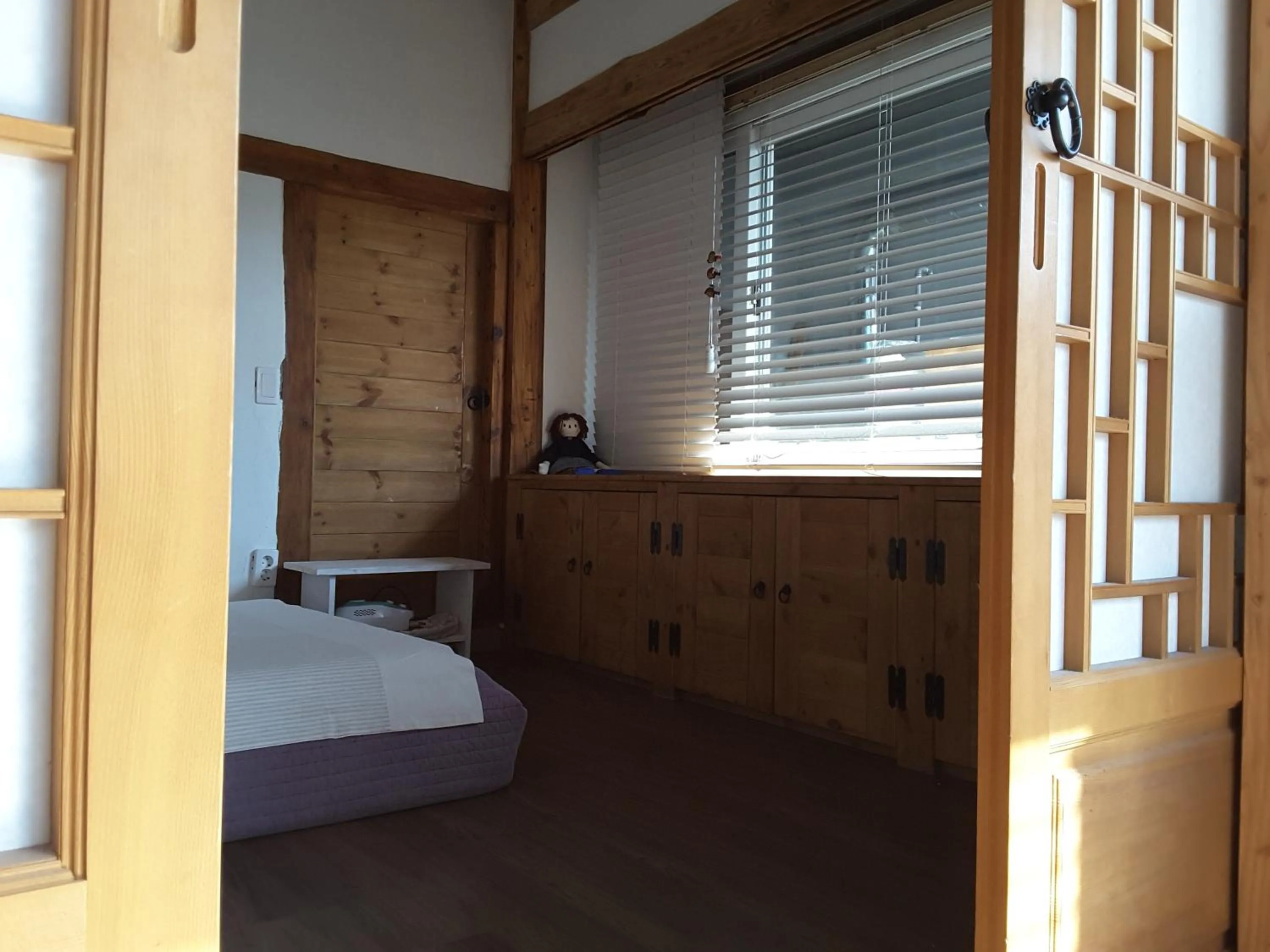 Bed in Yettle Hanok Stay