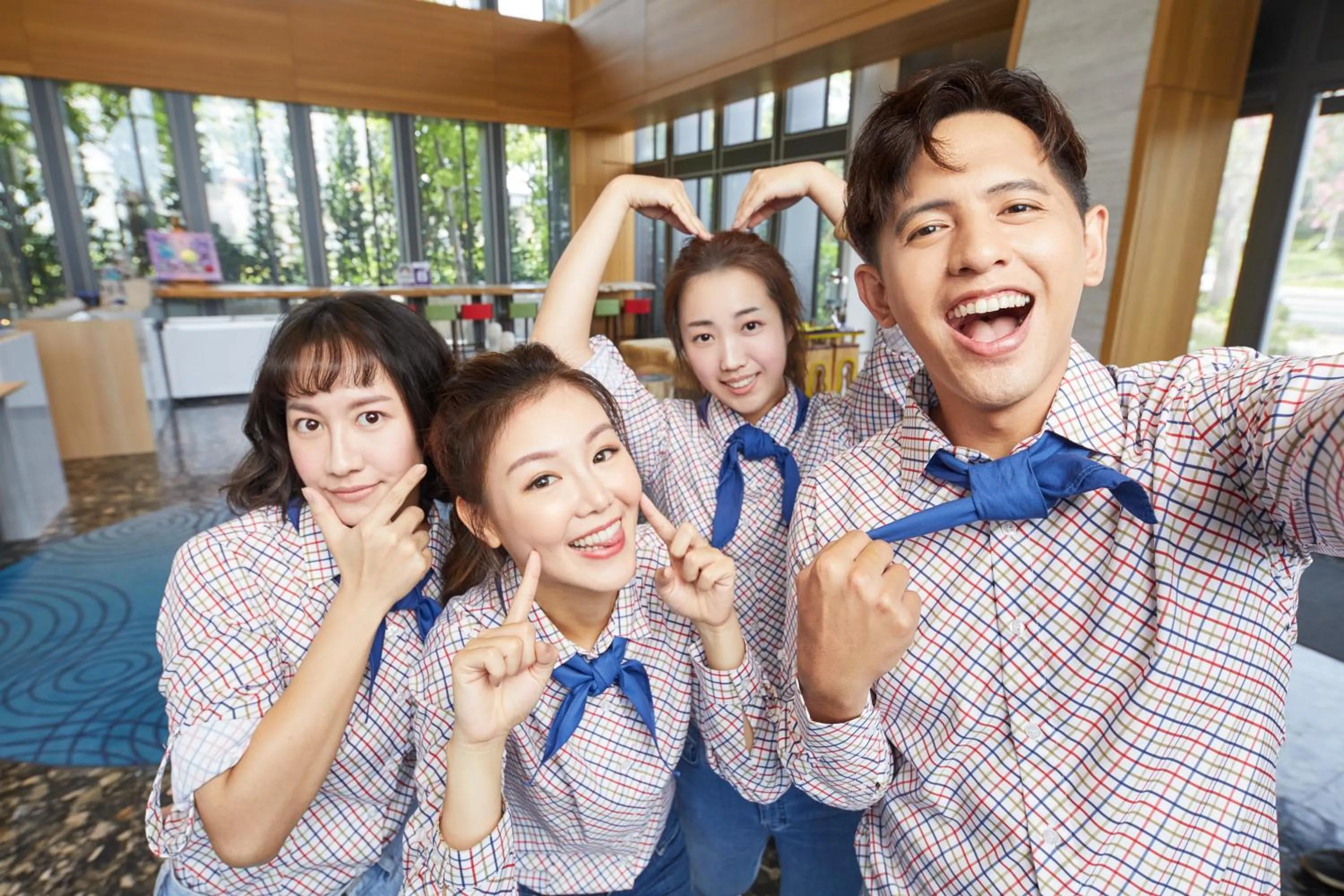 Staff in Hotel Cham Cham Taitung Caesar Park Hotels & Resort